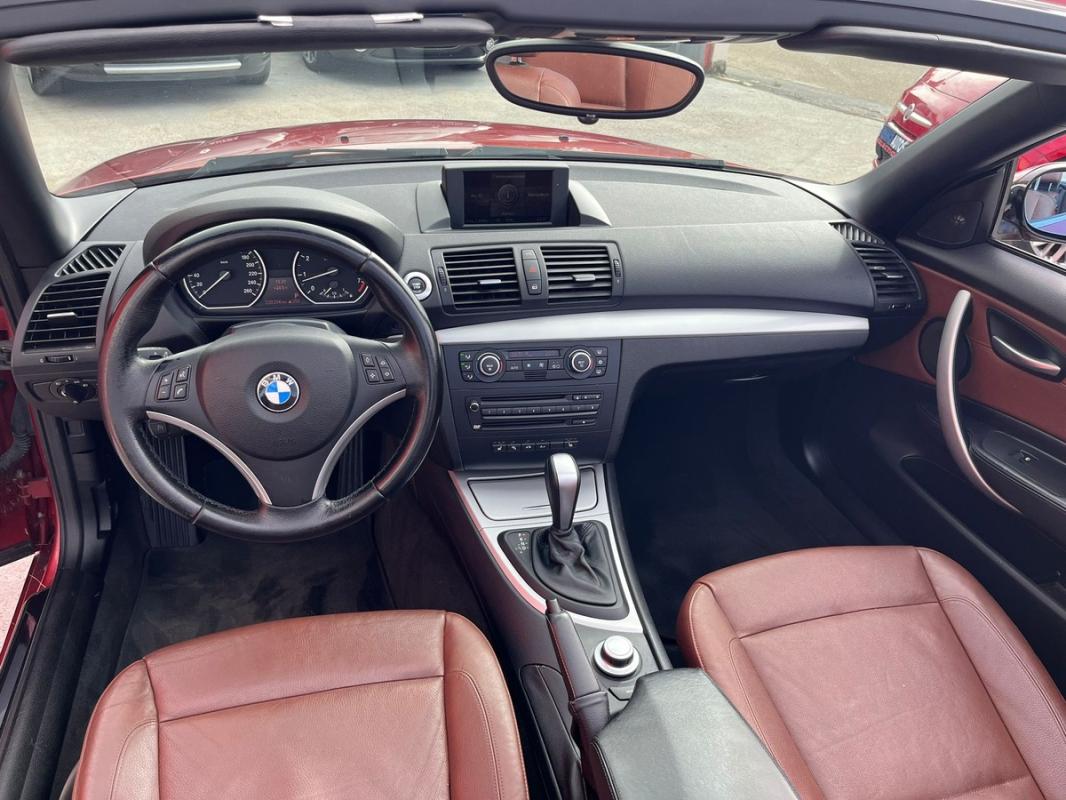Bmw Serie 1 CABRIOLET 125i 3.0i 218 CH BOITE AUTOMATIQUE - ENTIÈREMENT RÉVISÉE ET GARANTIE