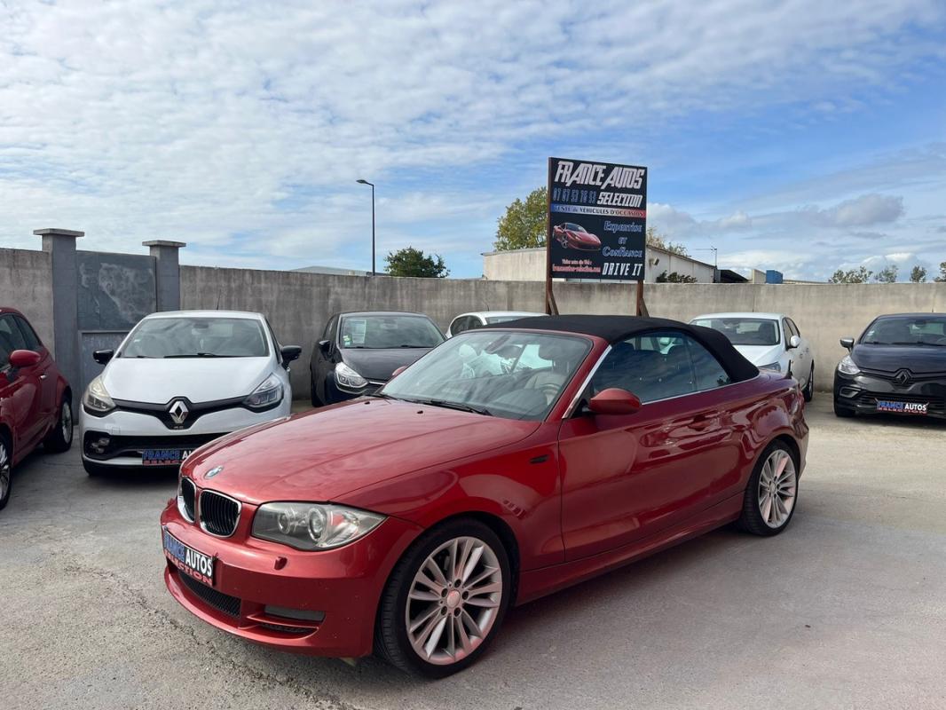 Bmw Serie 1 CABRIOLET 125i 3.0i 218 CH BOITE AUTOMATIQUE - ENTIÈREMENT RÉVISÉE ET GARANTIE