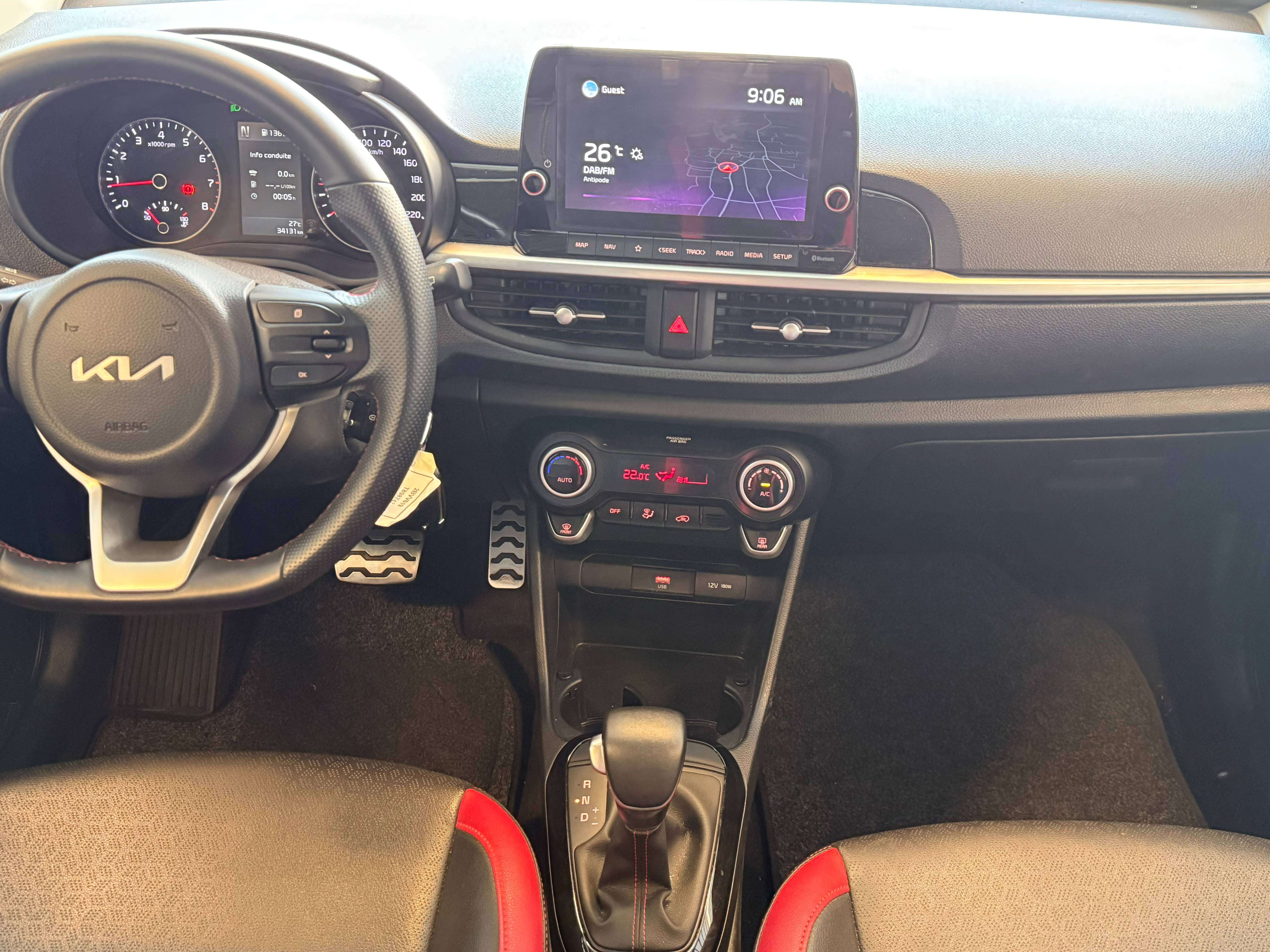 Kia Picanto Picanto 1.2i GT Line*CAMERA*34.000KM*GARANTIE KIA 7AN