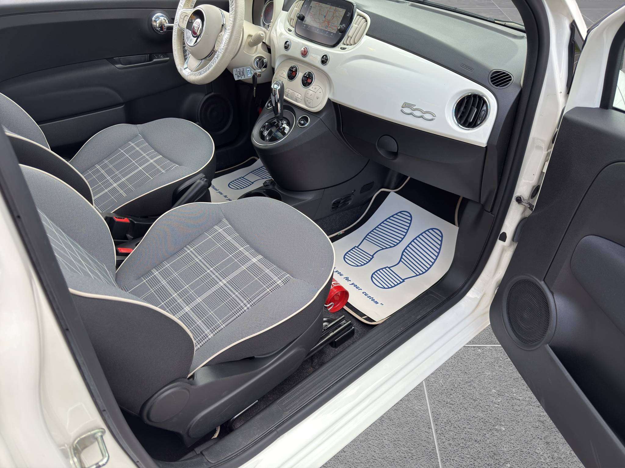 Fiat 500 Lounge 1.2 FIRE 69HP MTA E6D *AUTOMAAT - CARPLAY - PANO DAK - GARANTIE*