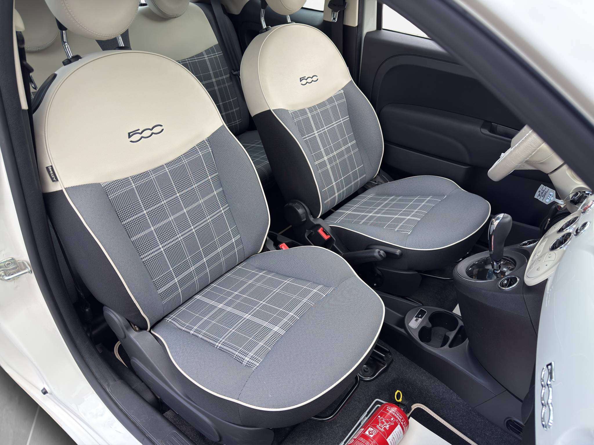 Fiat 500 Lounge 1.2 FIRE 69HP MTA E6D *AUTOMAAT - CARPLAY - PANO DAK - GARANTIE*
