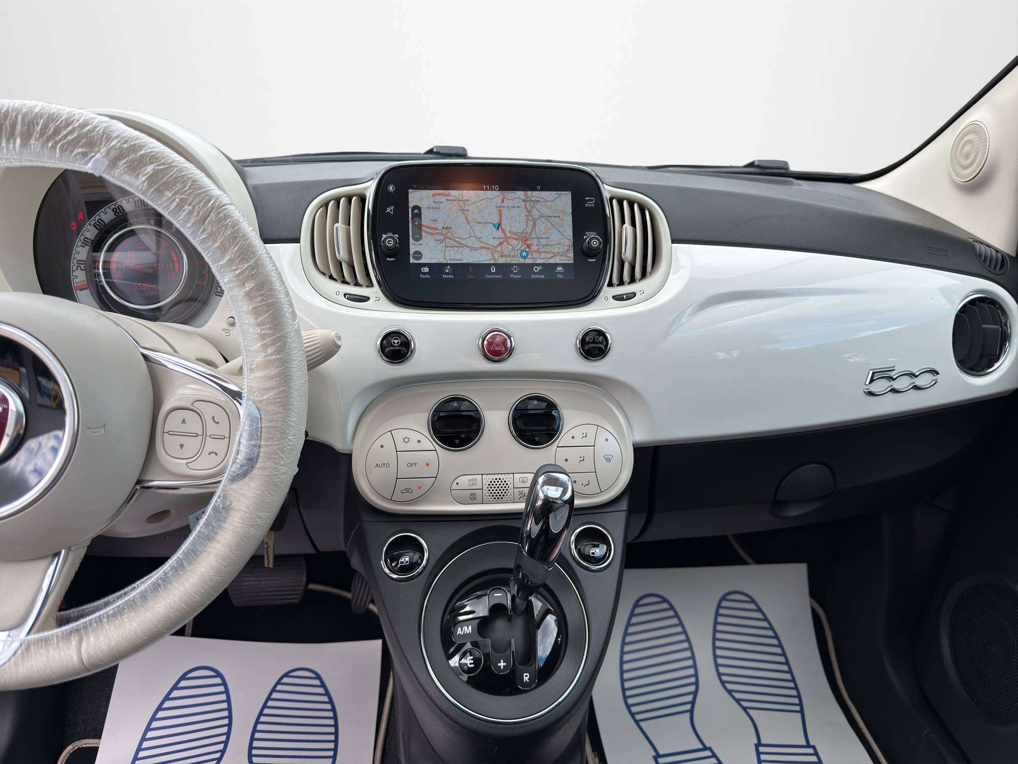 Fiat 500 Lounge 1.2 FIRE 69HP MTA E6D *AUTOMAAT - CARPLAY - PANO DAK - GARANTIE*