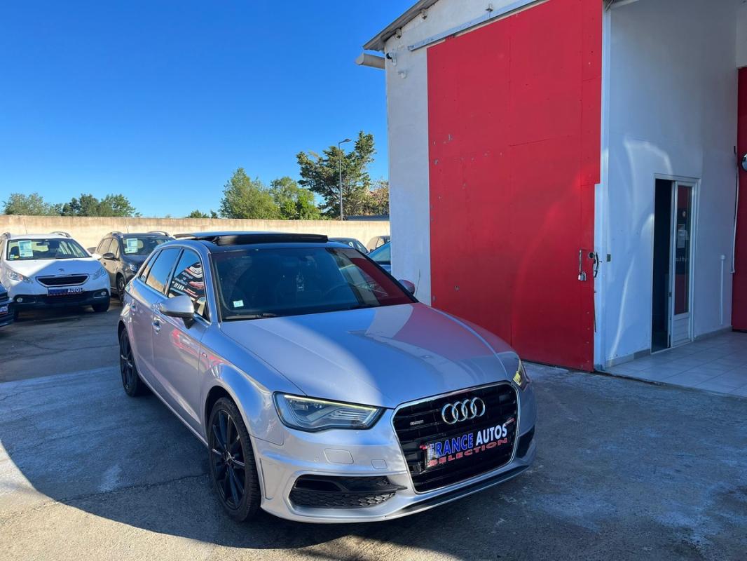 Audi A3 QUATTRO SLINE 2.0L TDI 184 CH MATRIX LED | ENTIÈREMENT RÉVISÉE & GARANTIE 12 MOIS