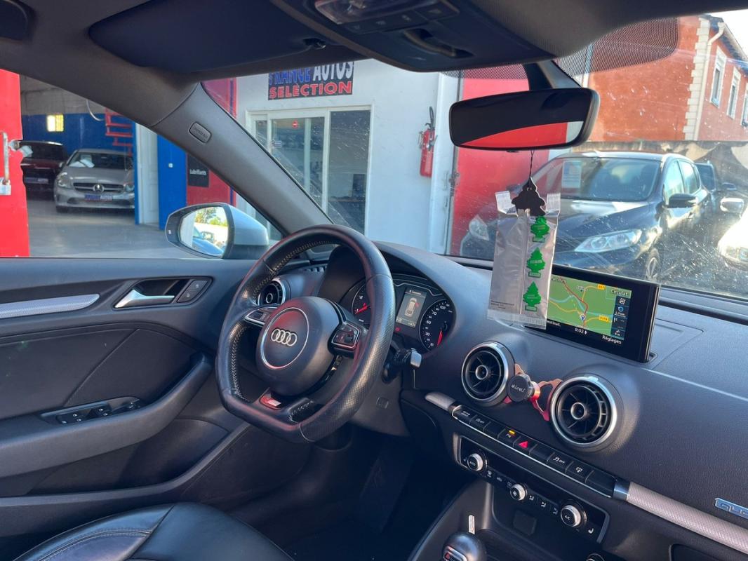 Audi A3 QUATTRO SLINE 2.0L TDI 184 CH MATRIX LED | ENTIÈREMENT RÉVISÉE & GARANTIE 12 MOIS
