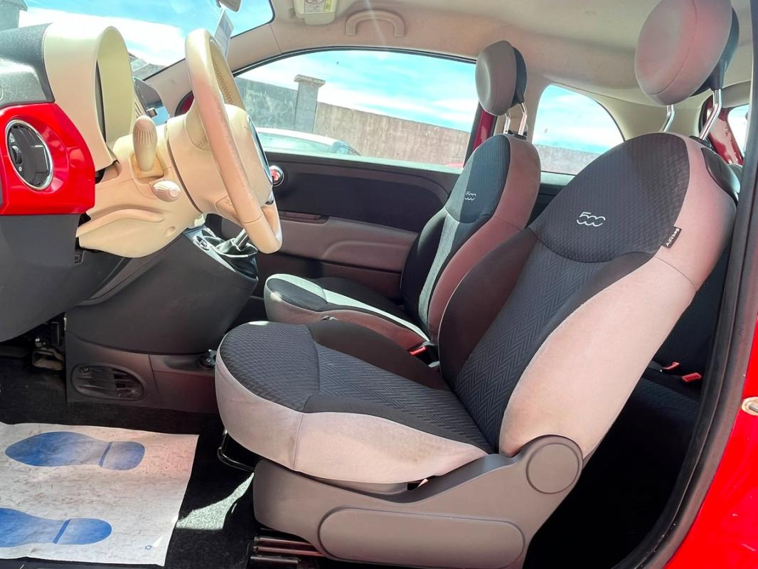 Fiat 500 1.2i 69 CH DE 2017 - PHASE 2 | ENTIÈREMENT RÉVISÉE ET GARANTIE 12 MOIS EUROPE