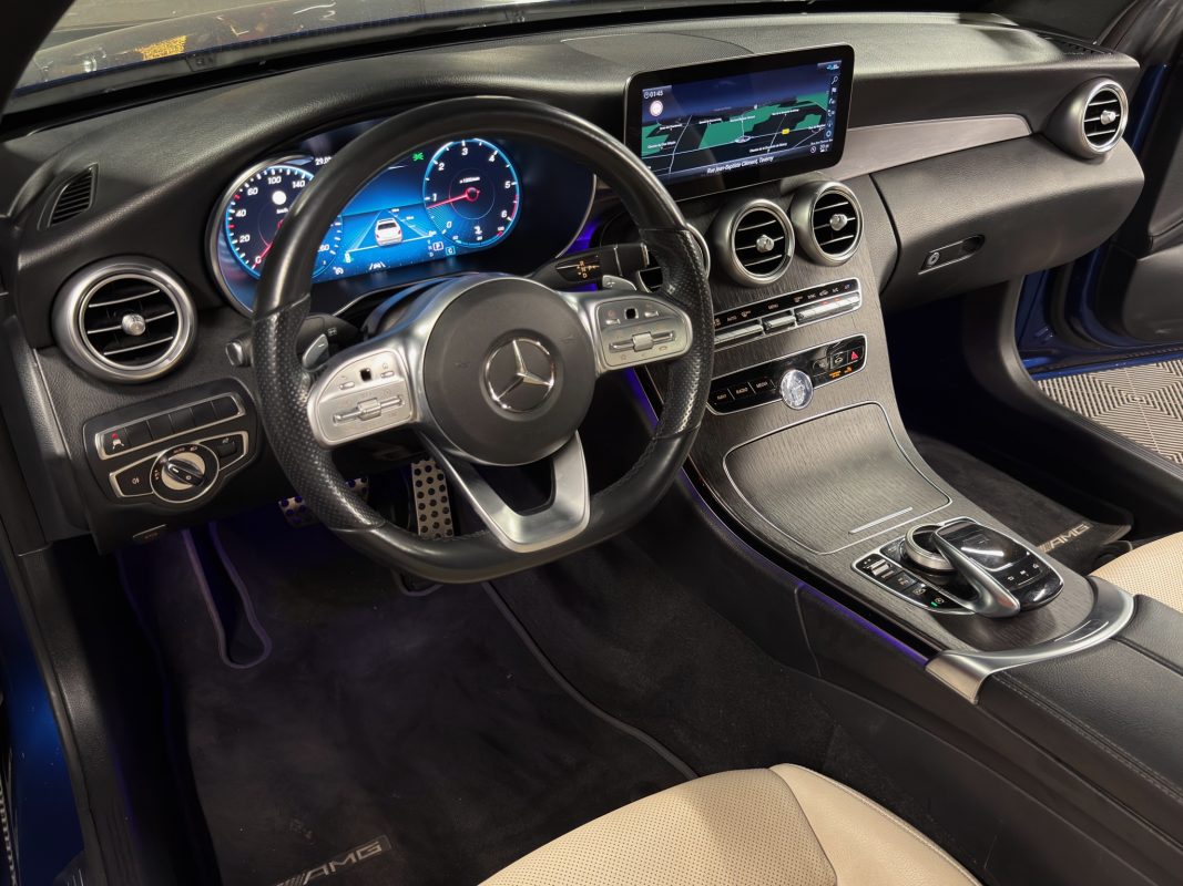 Mercedes-Benz Classe C 4 IV PHASE 2 AMG LINE 220 D 2.0 190 Cv BOITE AUTO TOIT OUVRANT VIRTUAL Garantie1an