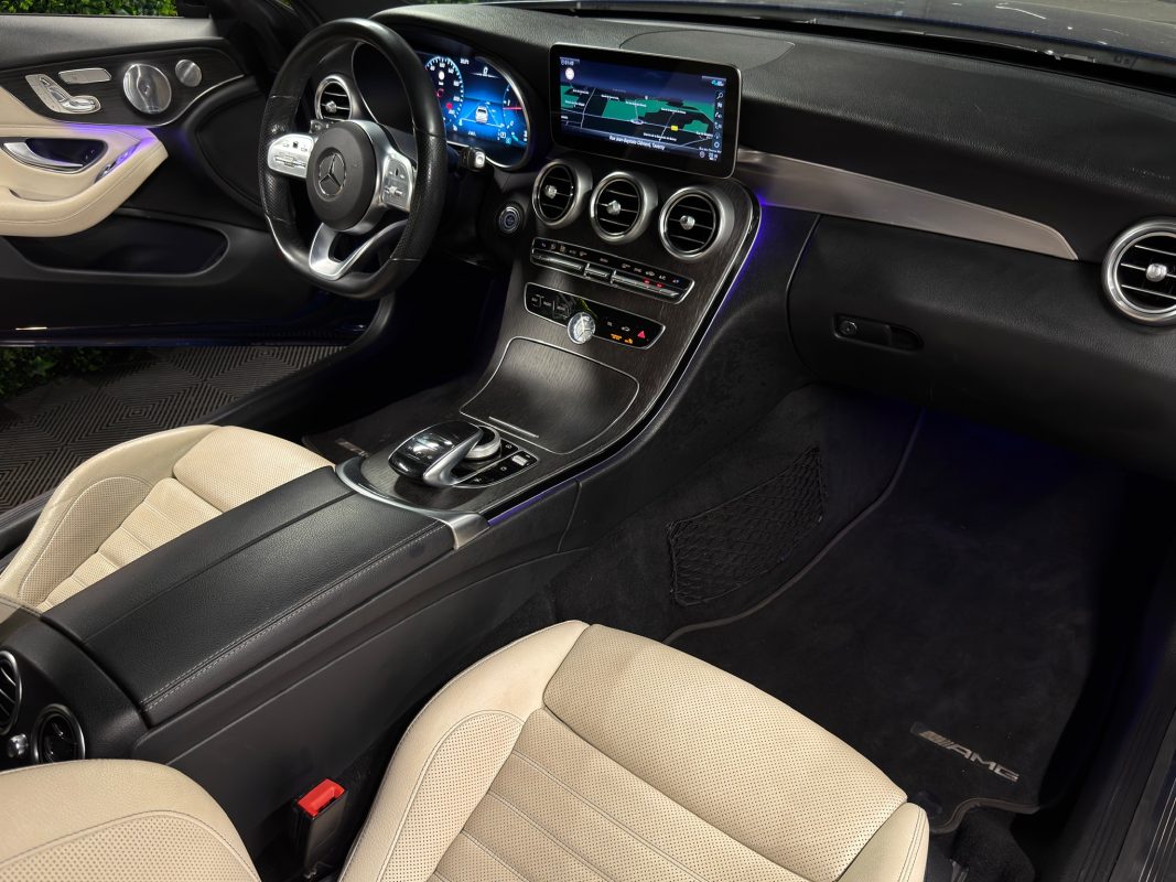 Mercedes-Benz Classe C 4 IV PHASE 2 AMG LINE 220 D 2.0 190 Cv BOITE AUTO TOIT OUVRANT VIRTUAL Garantie1an