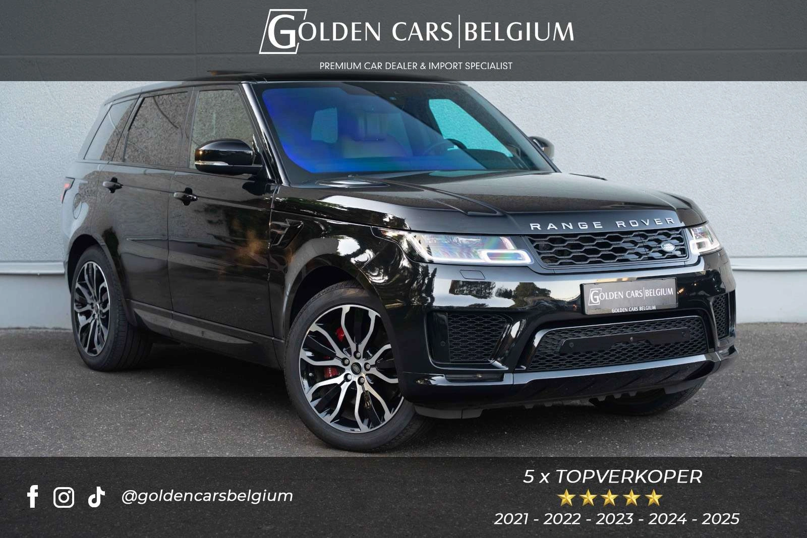 Land Rover Range Rover Sport P400e HSE DYNAMIC LED/PANO/MERIDIAN/ACC/ZETELKOELING/360°/CARPLAY