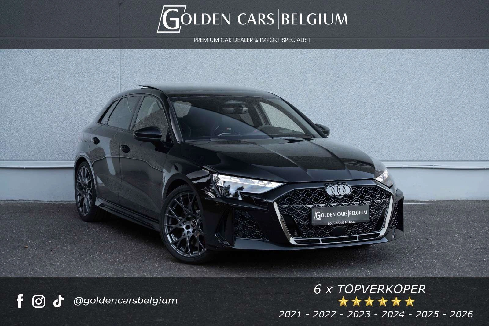 Audi RS3 Sportback 2.5 TFSI MATRIX/PANO/BUCKETSEATS/19"/SONOS/ACC/360°