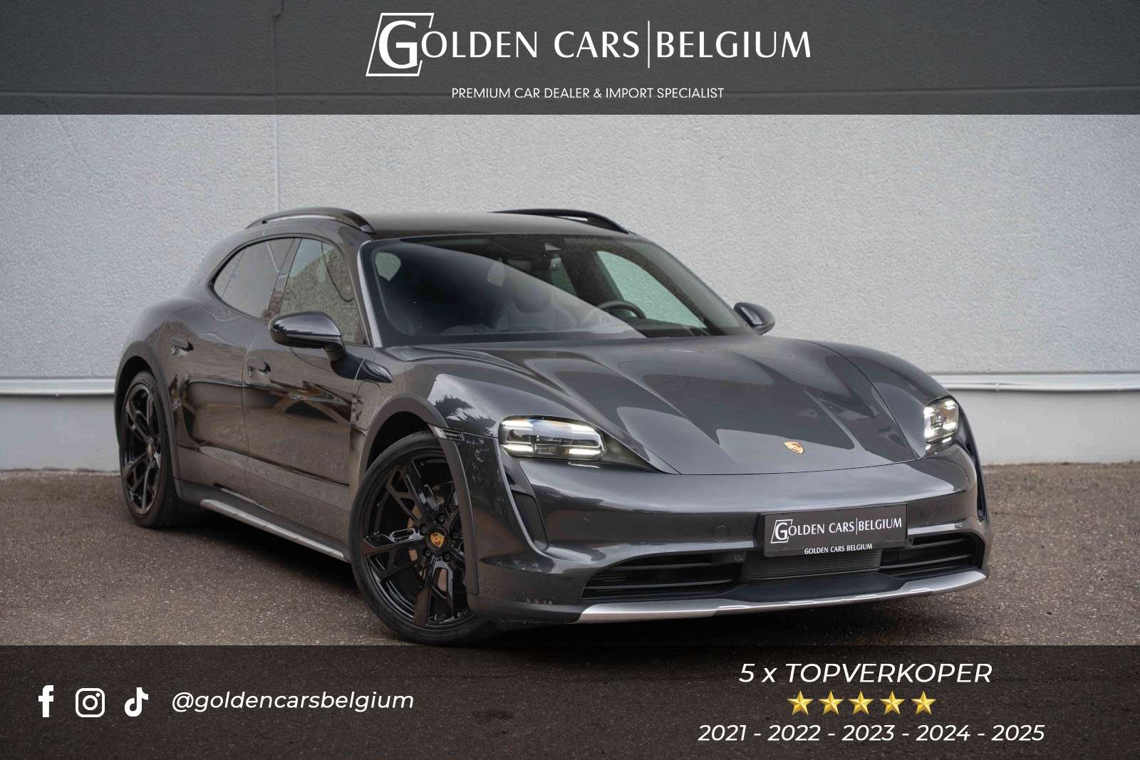 Porsche Taycan 4 Cross Turismo SOH94%/PANODAK/21'/BOSE/LUCHTV/MEMORY/CARPLAY/LANE