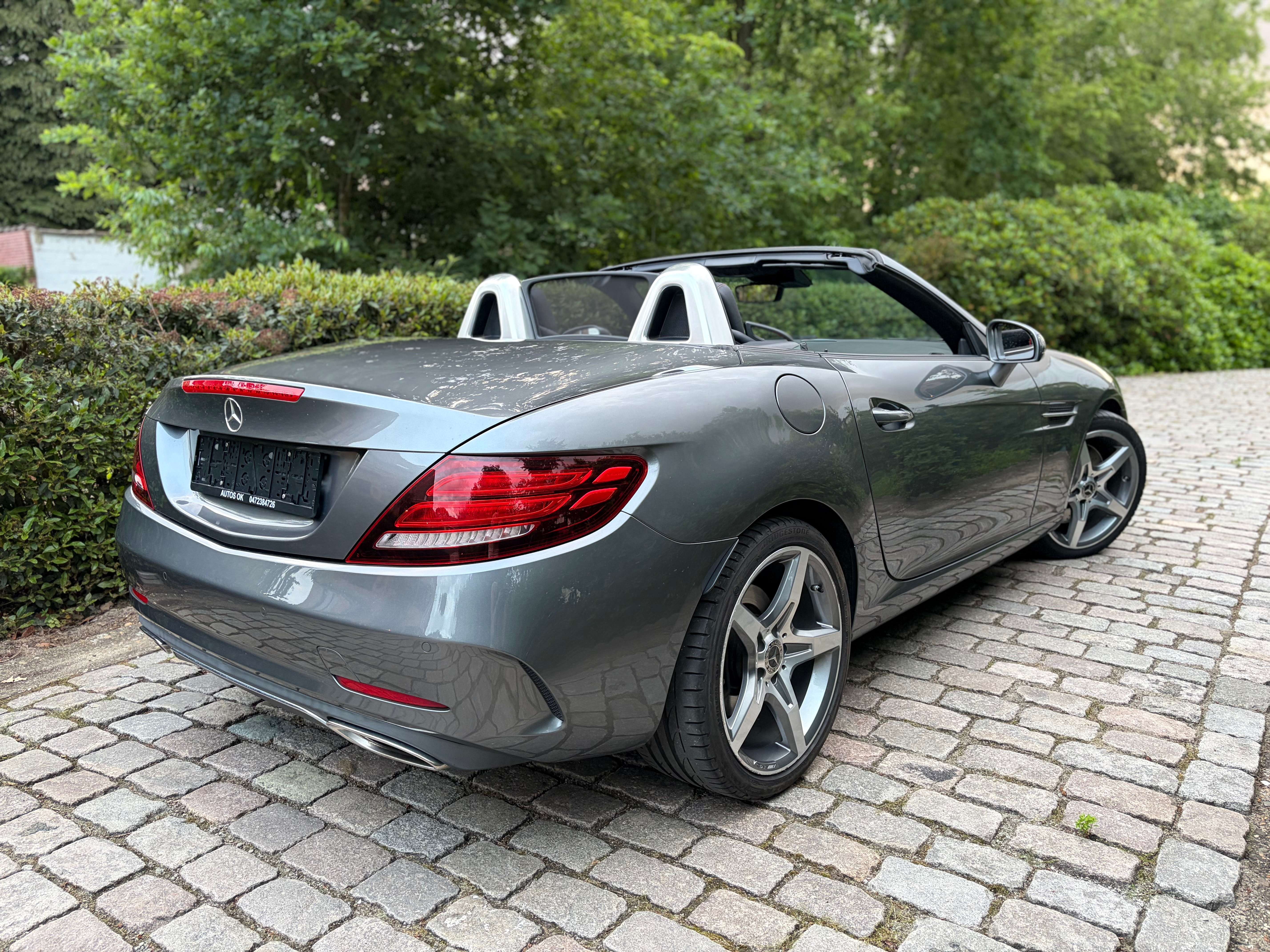 Mercedes-Benz SLC 180 Pack Amg Cabrio Pano dak ### 58000 Km ###