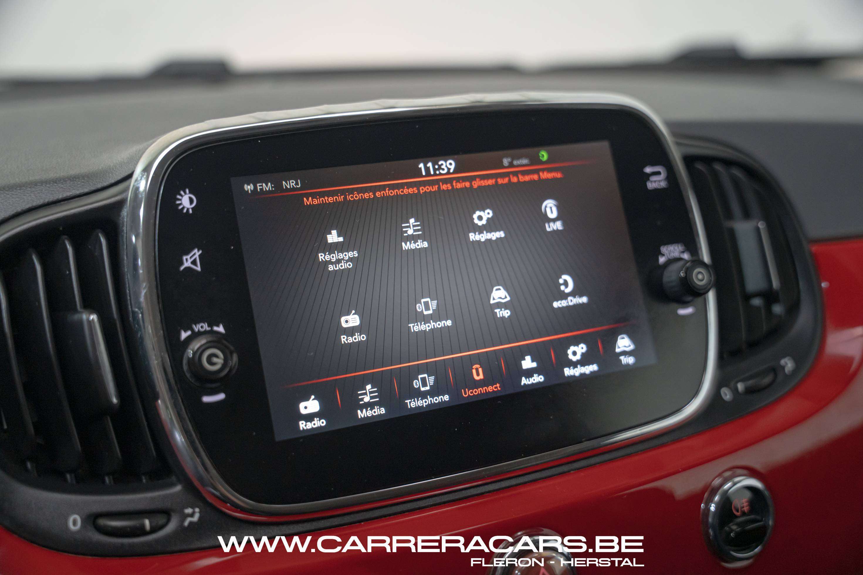 Fiat 500 1.2i Mirror*|CRUISE*CLIMA*GARANTIE 12 MOIS*|
