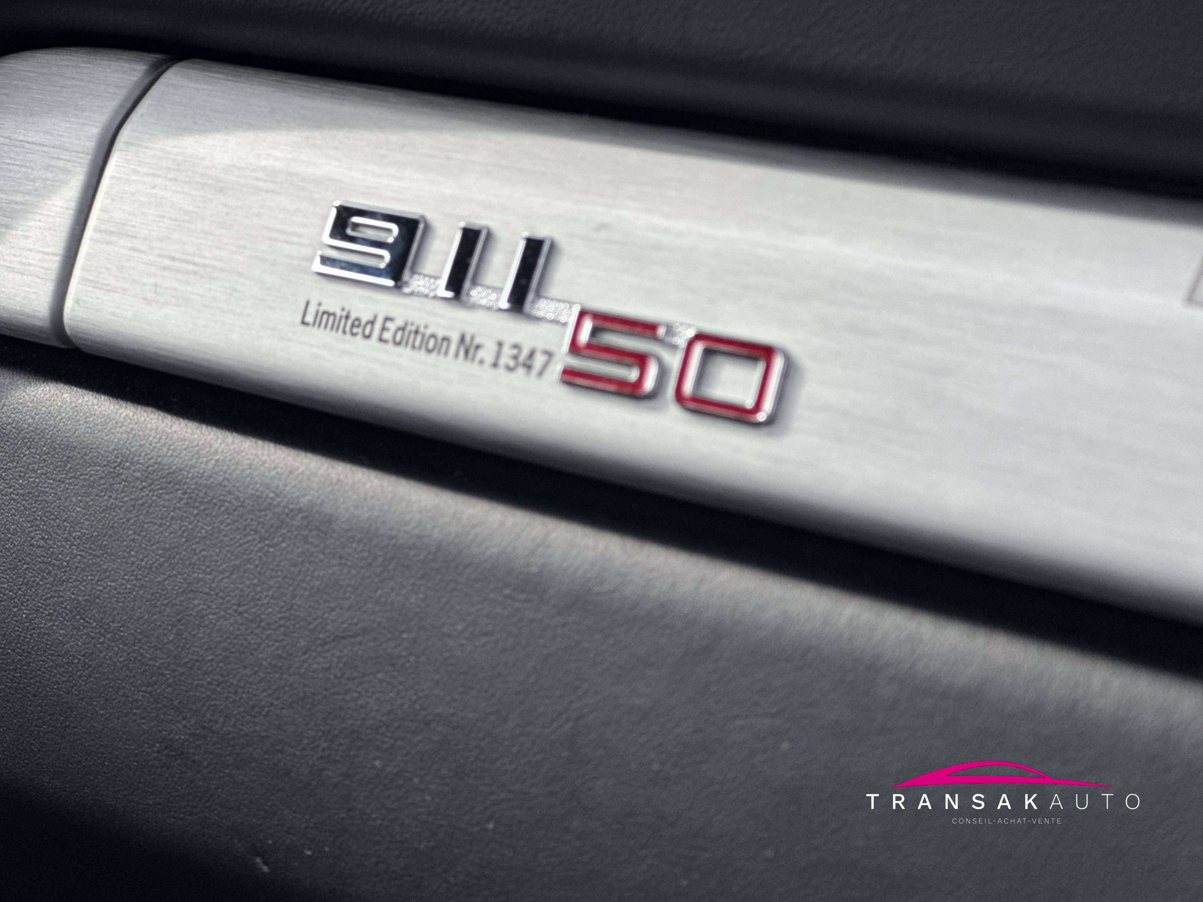 Porsche 991 PORSCHE 911 CARRERA S 50 JAHRE 911 numérotée