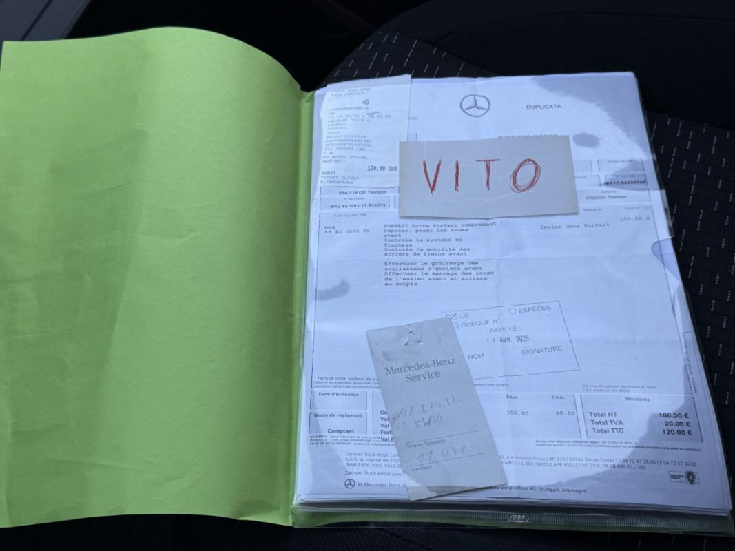 Mercedes-Benz Vito FOURGON 116 CDI COMPACT 9G-Tronic RWD PRO