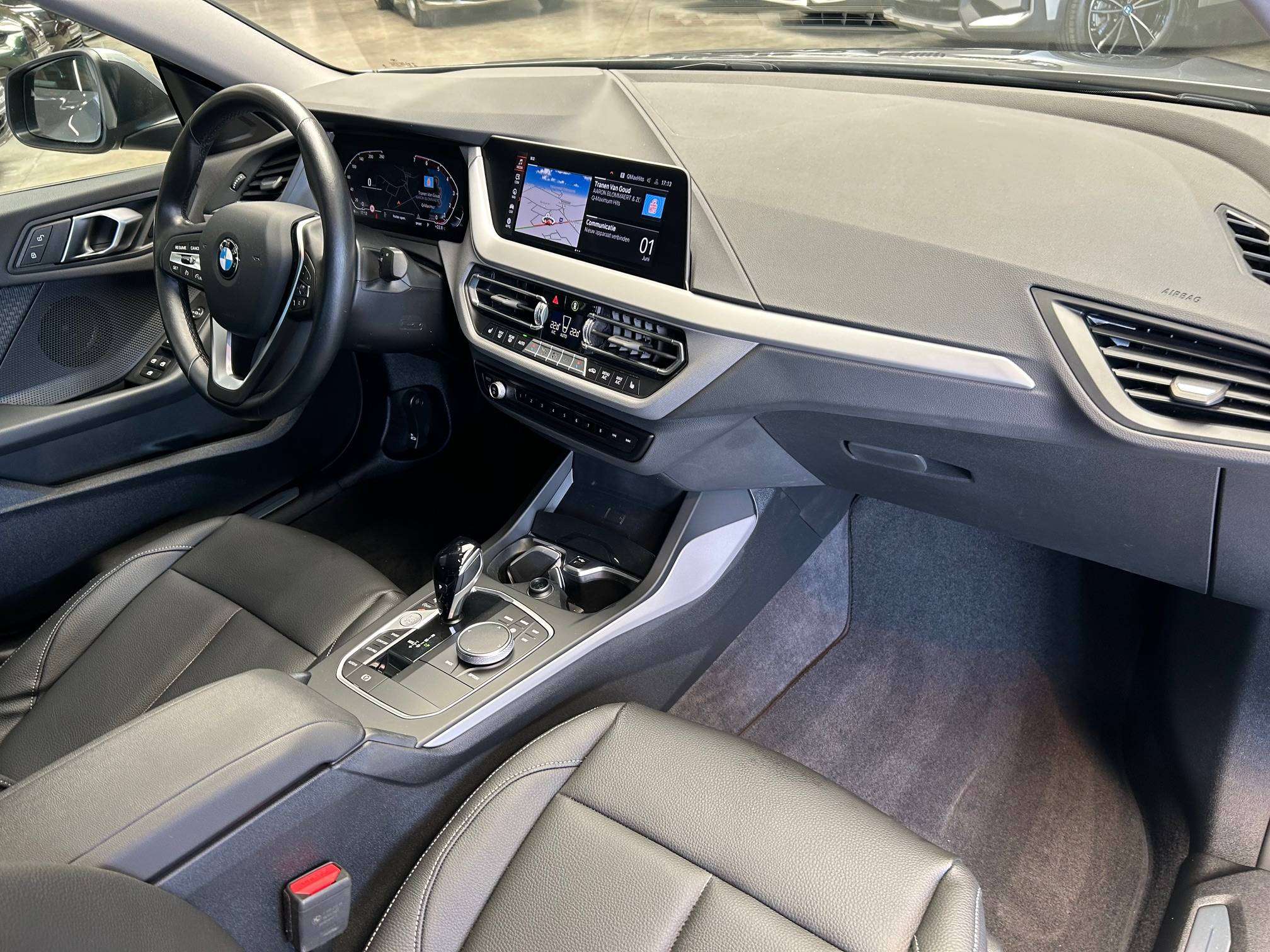 BMW 218 iA GranCoupé Alu19"/Led/Leder/VerwZet/ElekZet/Keyless/Gps/Dab/Pdc *1j garantie*