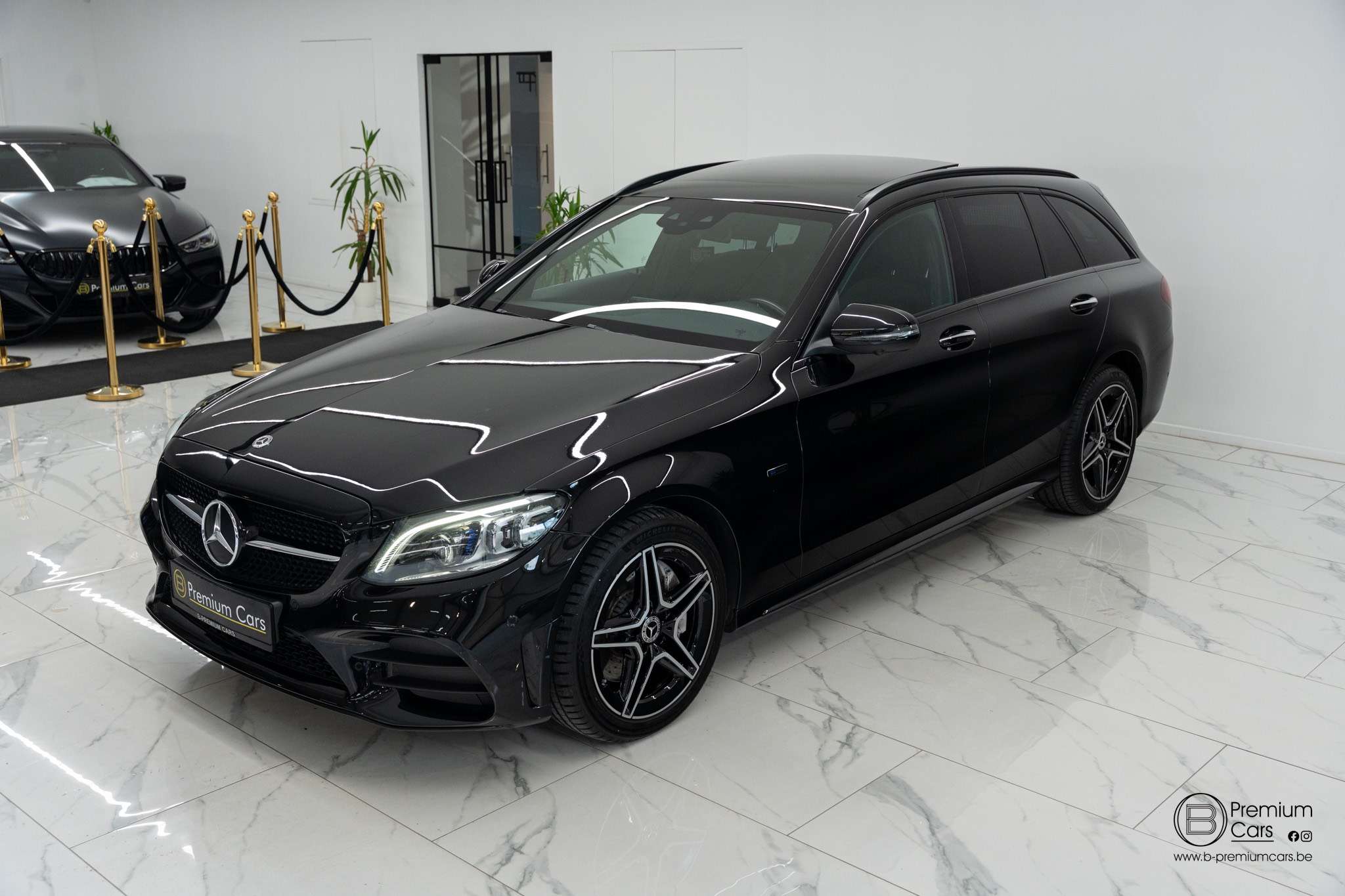 Mercedes-Benz C 300 de break AMG line! Night, Burmester, Sfeer, 360°!