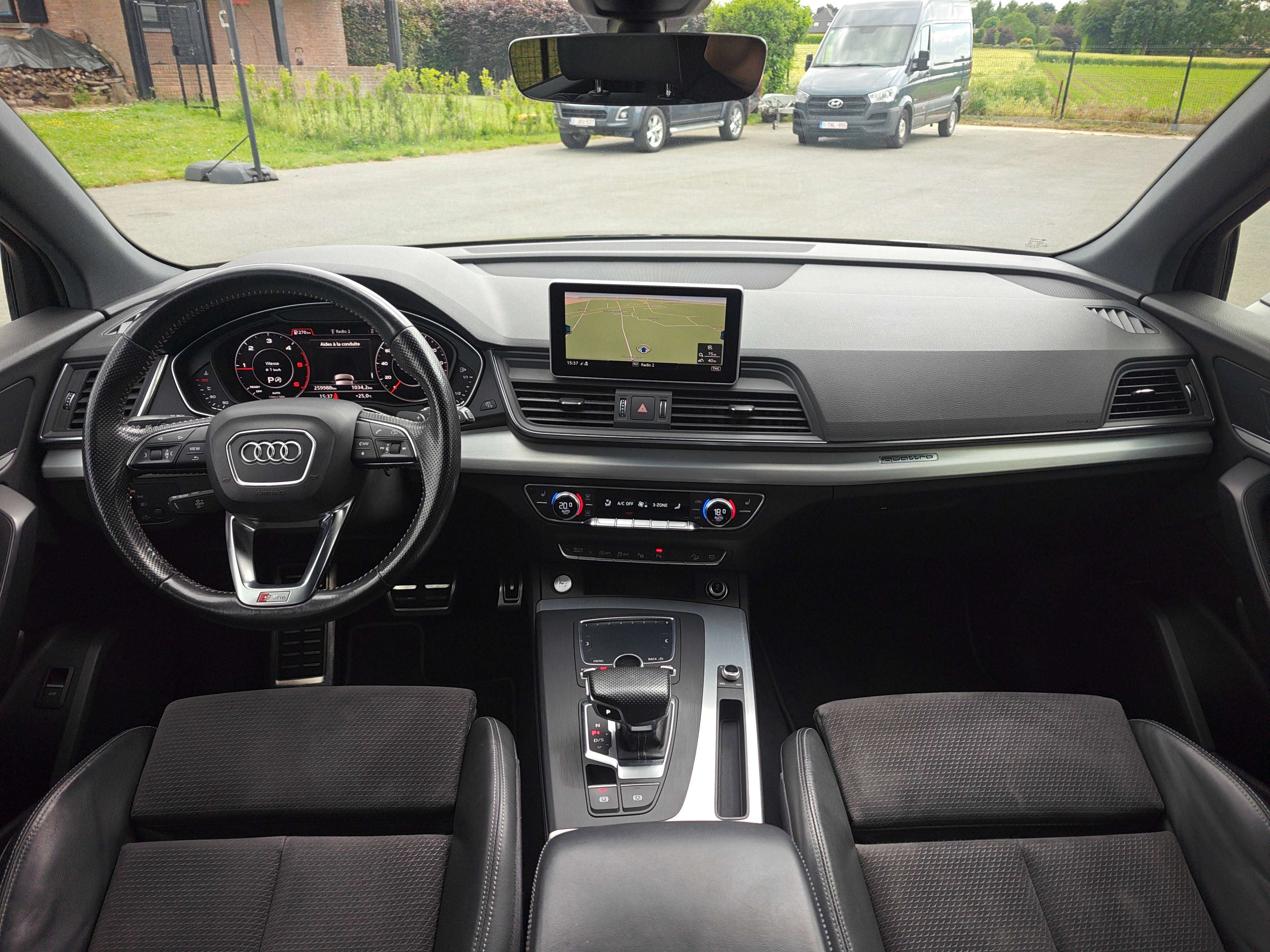 Audi Q5 Q5 2.0 TDi Quattro S LINE - AUTOMAAT - GPS/LEER/XENON