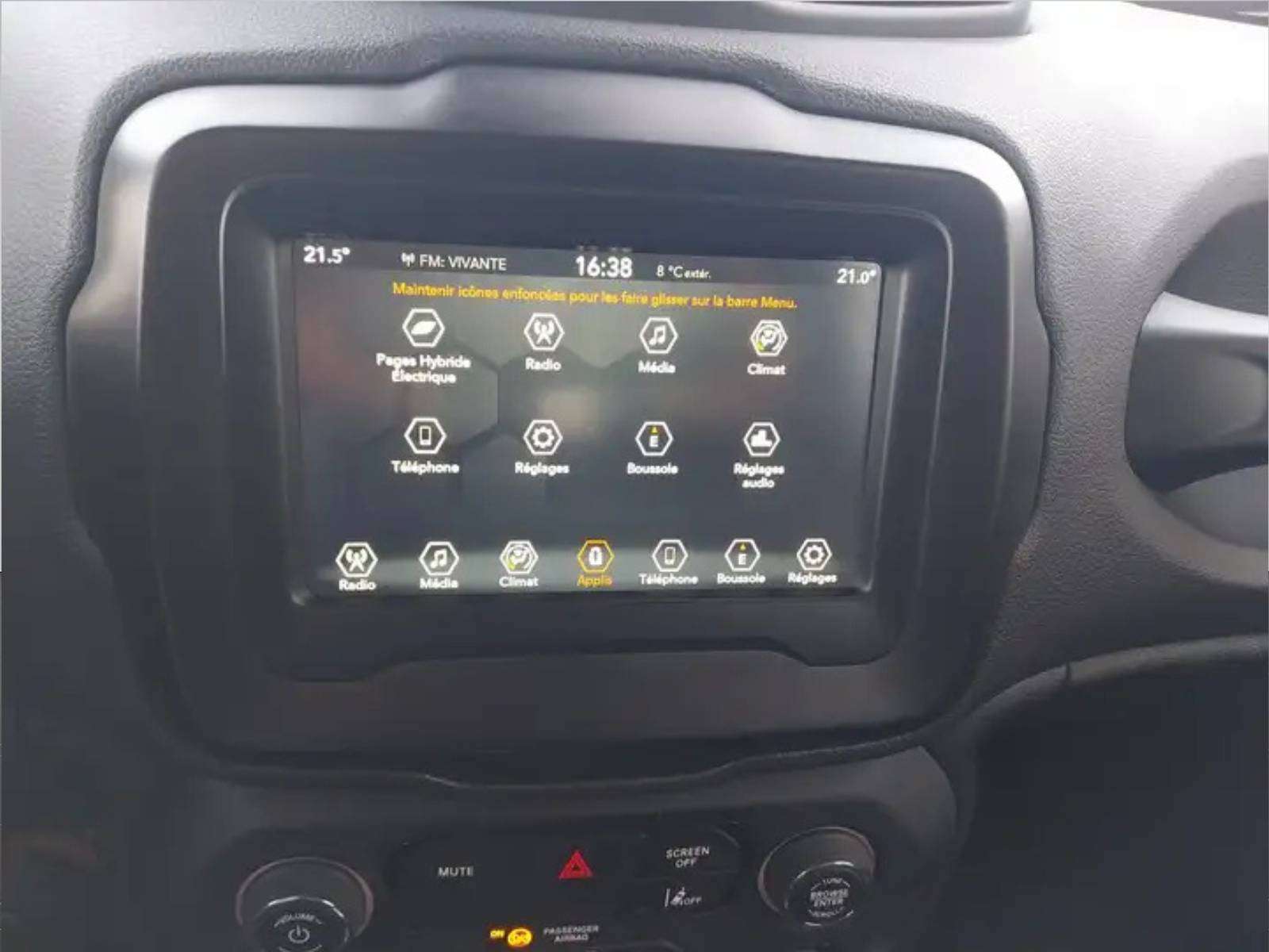 Jeep Renegade 1.3 T4 AWD PHE DDCT/ATTACHE_REMORQUE/CLIM/GARANTIE