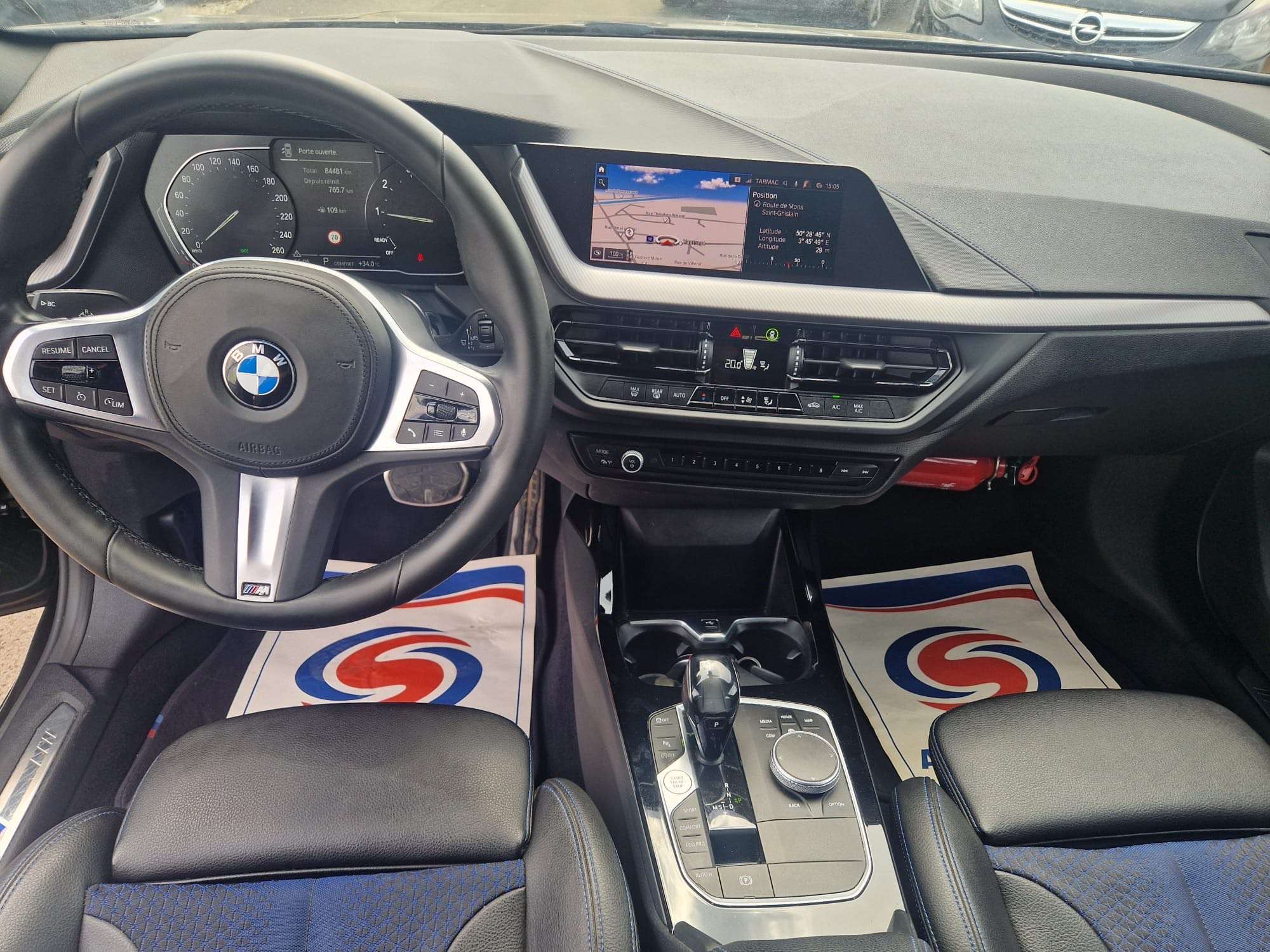 BMW 118 iA OPF PACK M INTERIEUR/EXTERIEUR *** NAVI/CARPLAY/LEDS ***