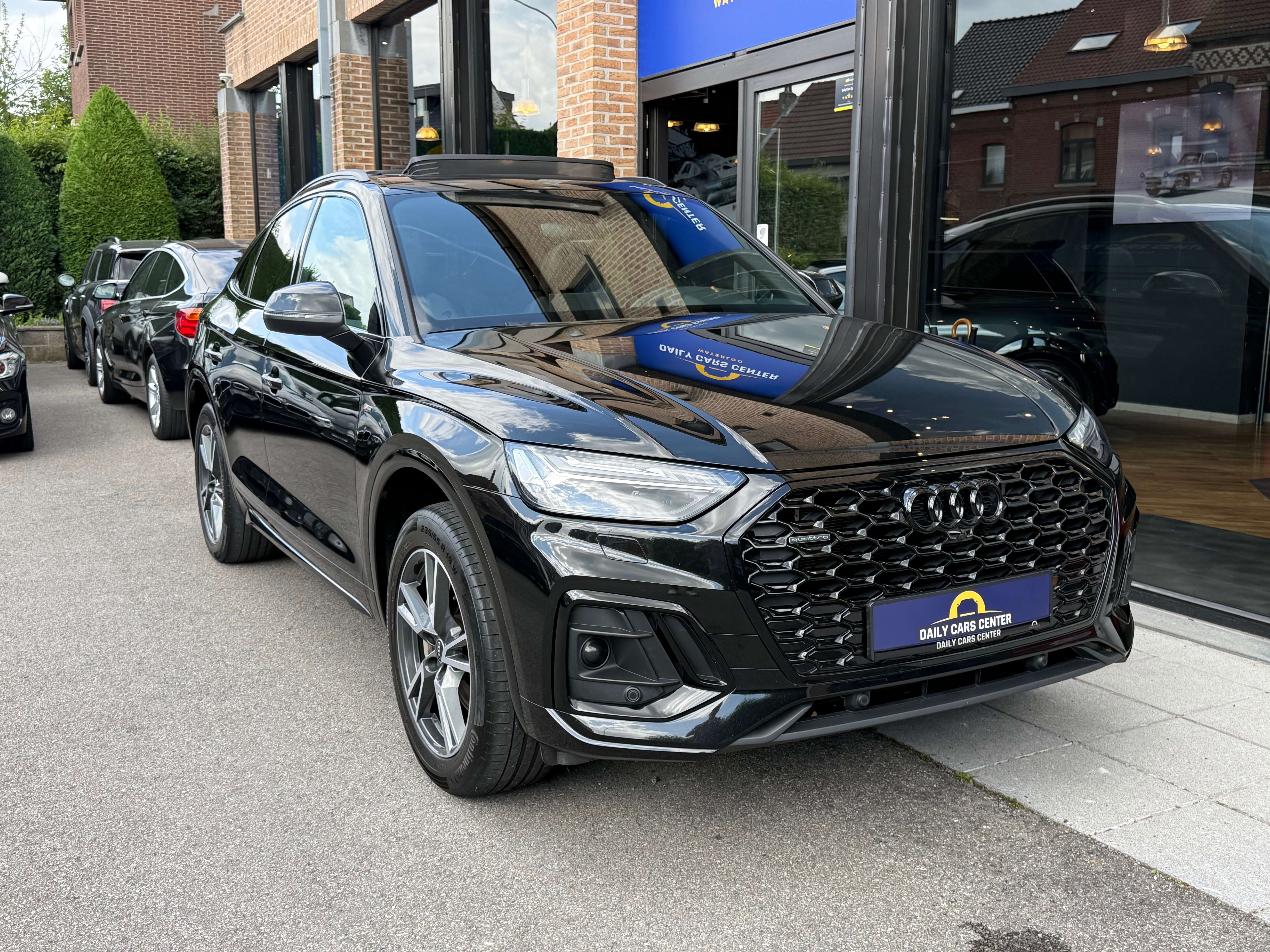 Audi Q5 PHEV 50 TFSIe Quattro S line LED I Cam I Pano I CarPlay I Cuir I