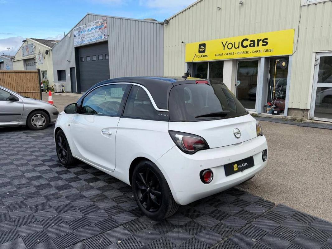 Opel Adam 1.4 TWINPORT 85 WHITE EDITION START-STOP 2EME MAIN-ENTRETIEN A JOUR-CARPLAY-RADAR DE RECUL