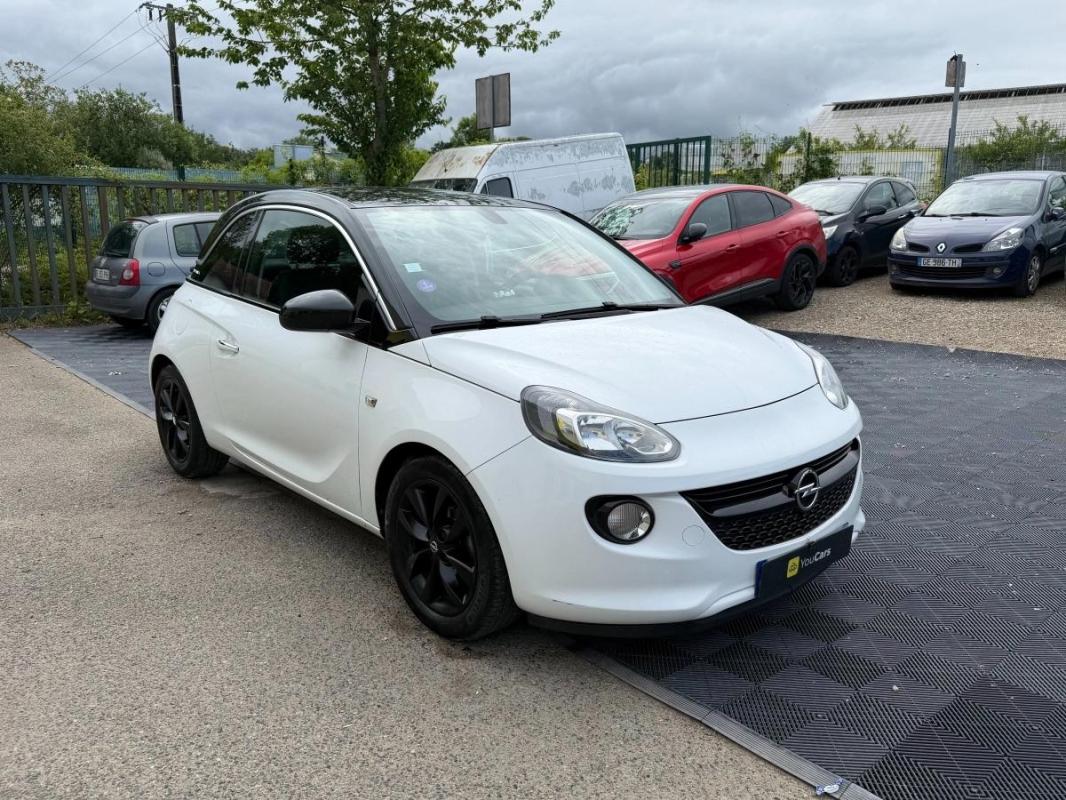 Opel Adam 1.4 TWINPORT 85 WHITE EDITION START-STOP 2EME MAIN-ENTRETIEN A JOUR-CARPLAY-RADAR DE RECUL