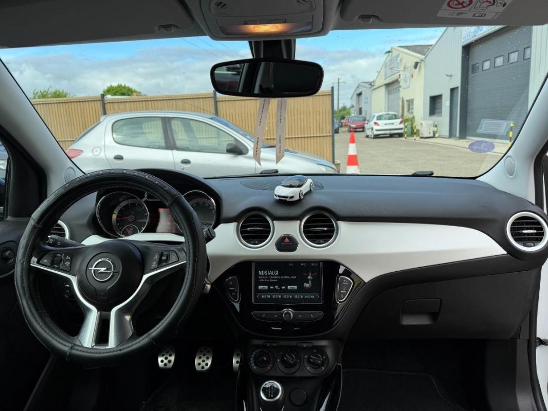 Opel Adam 1.4 TWINPORT 85 WHITE EDITION START-STOP 2EME MAIN-ENTRETIEN A JOUR-CARPLAY-RADAR DE RECUL