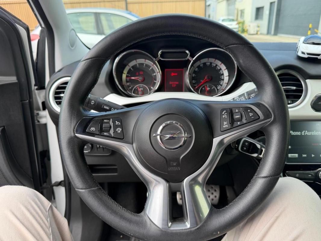 Opel Adam 1.4 TWINPORT 85 WHITE EDITION START-STOP 2EME MAIN-ENTRETIEN A JOUR-CARPLAY-RADAR DE RECUL