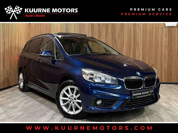 BMW 216 dA GT 7pl Alu17"/Pano/Leder/Gps/Pdc/Airco/Bt *1j garantie*