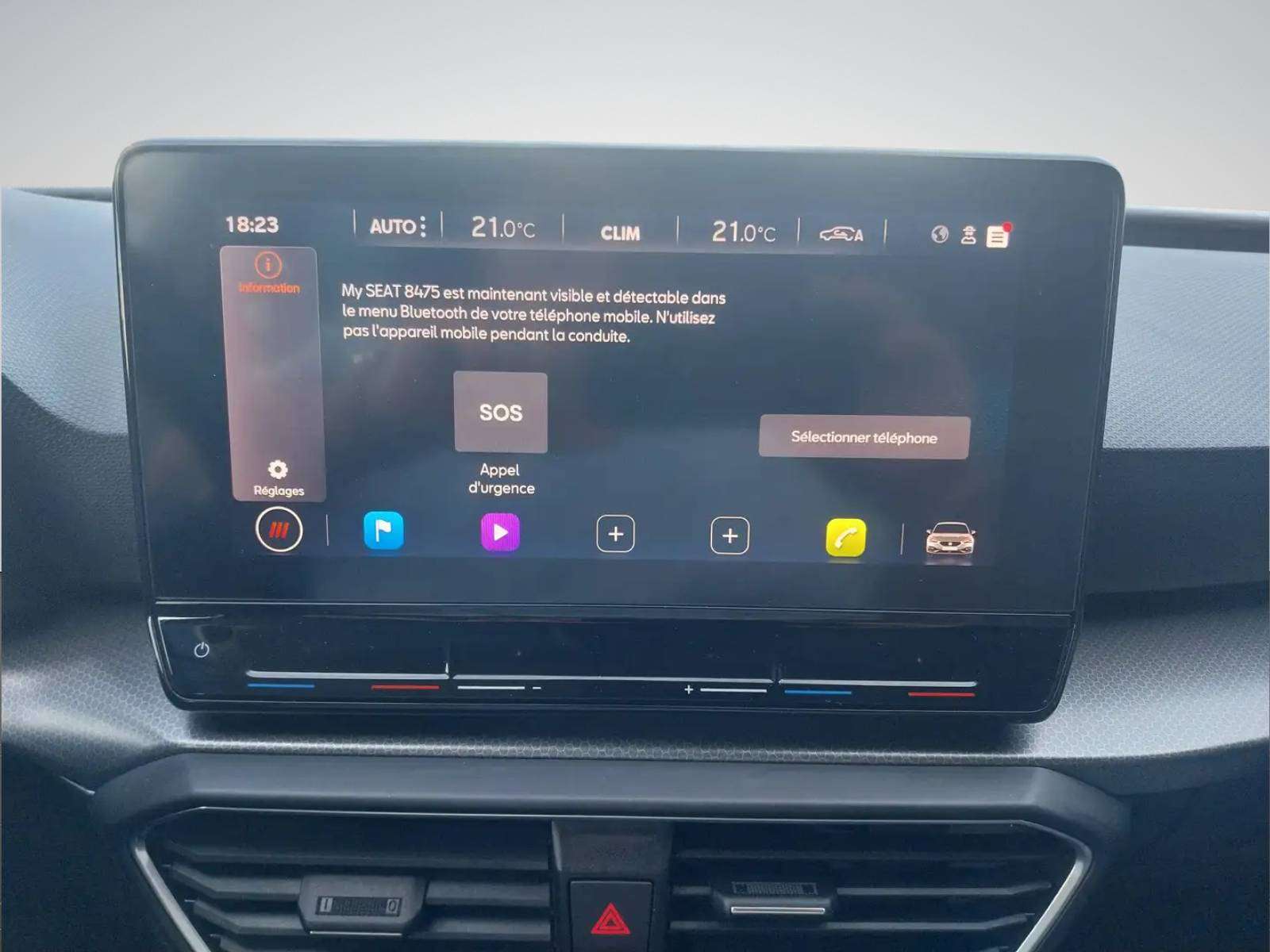 SEAT Leon 1.0 EcoTSI:GPS/CLIM/BLUTOOTH/GARANTIE/