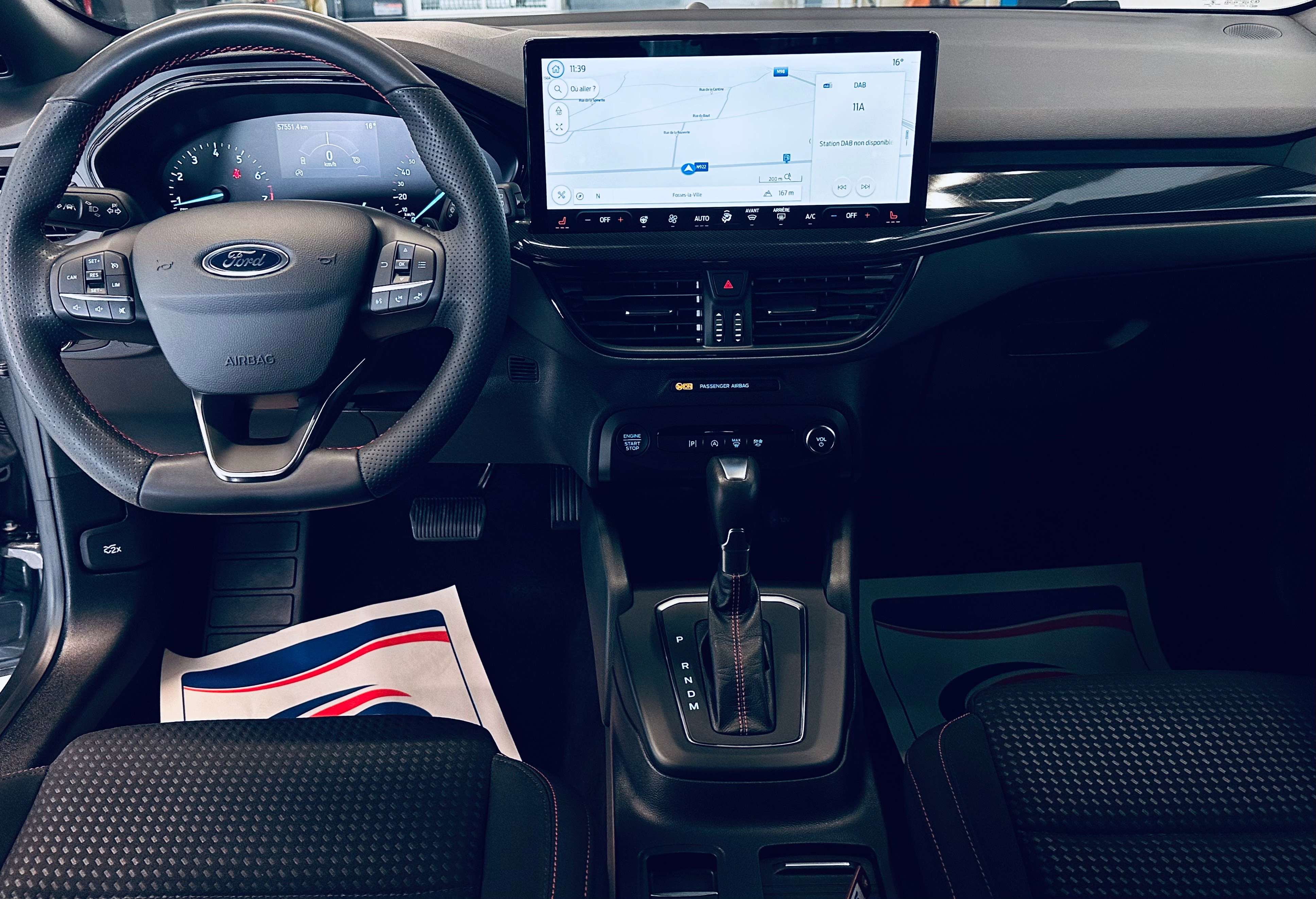 Ford Focus 1.0ST-Line BOITE AUTO HYBRID CAMERA PDC CARPLAY SIEGE + VOLANT CJAUFF