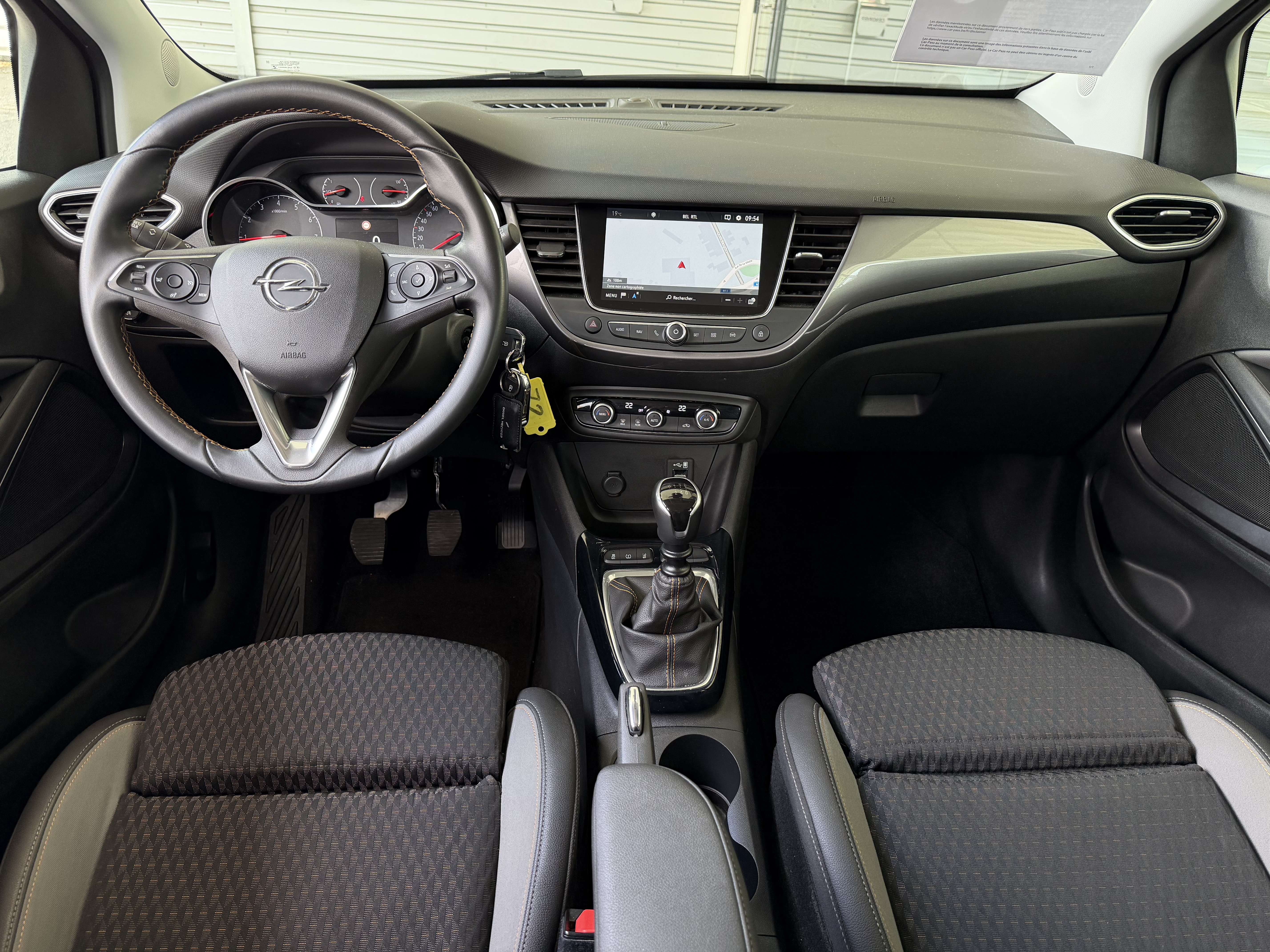 Opel Crossland X 1.2 Turbo CAMERA-GPS-CARPLAY-ANDROID-GAR 12MOIS