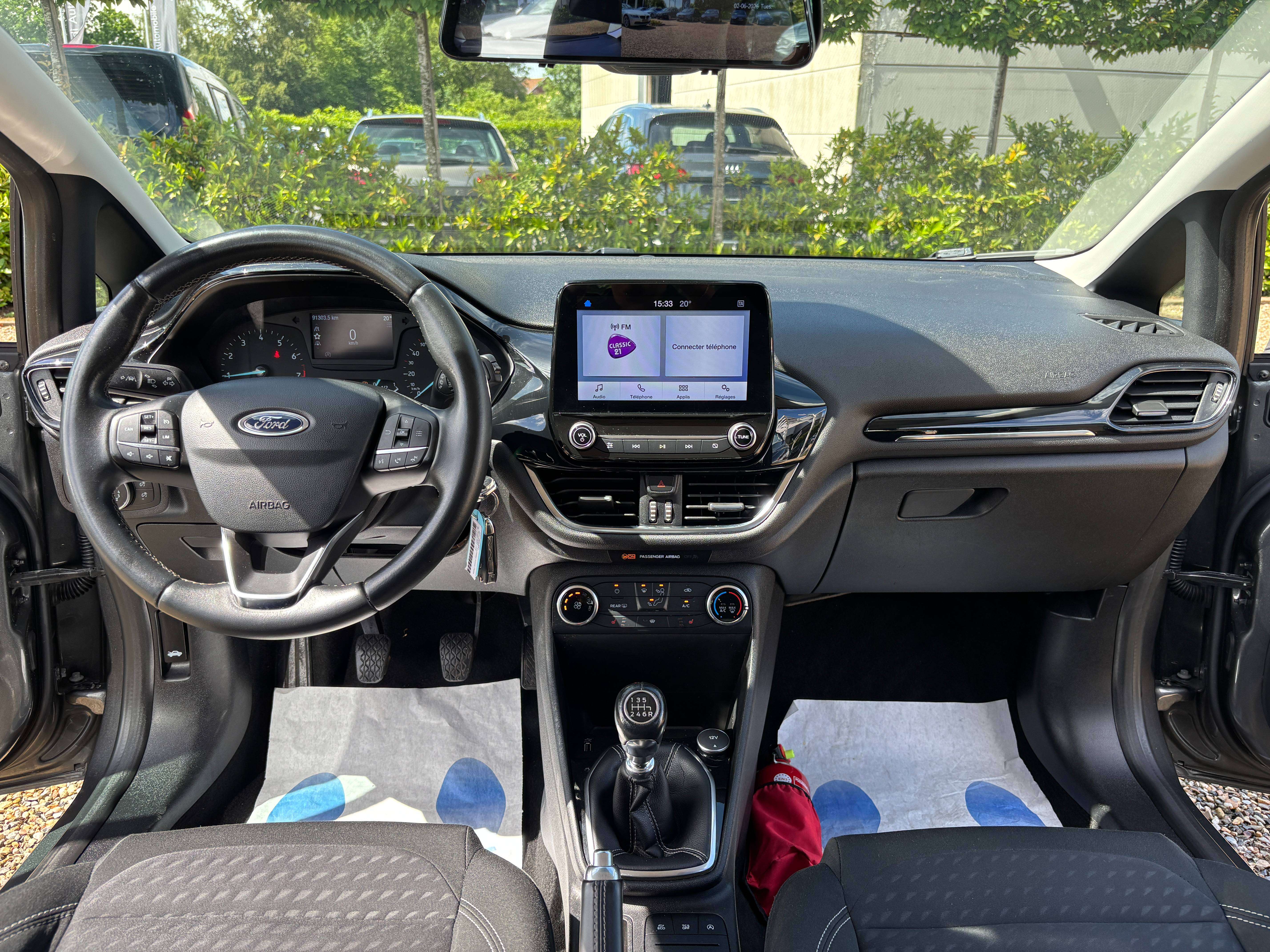 Ford Fiesta 1.0 EcoBoost *CARPLAY*SIEGE CHAUFF*DASHCAM AV+AR*GARANTIE*
