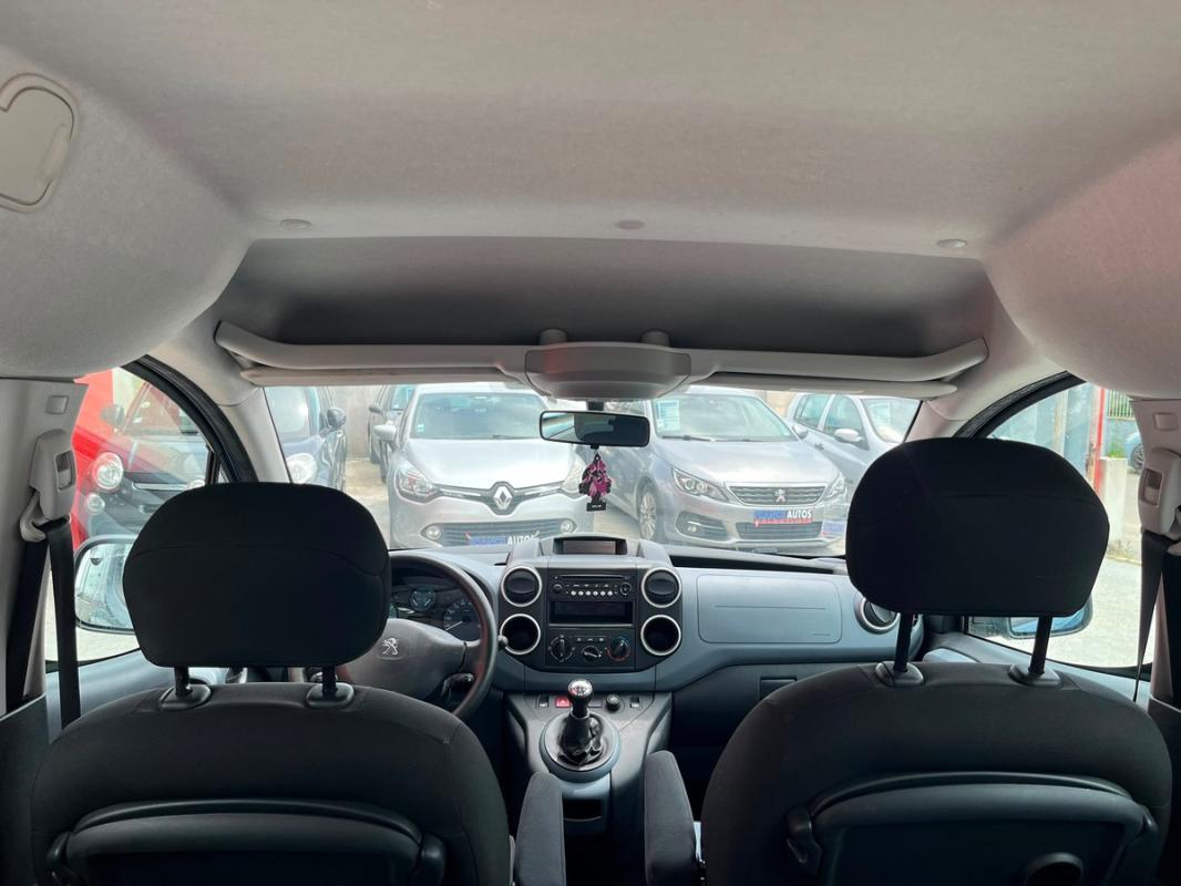 Peugeot Partner 1.6 HDI 92 CH 7 PLACES | ENTIÈREMENT RÉVISÉE ET GARANTIE 12 MOIS EN EUROPE