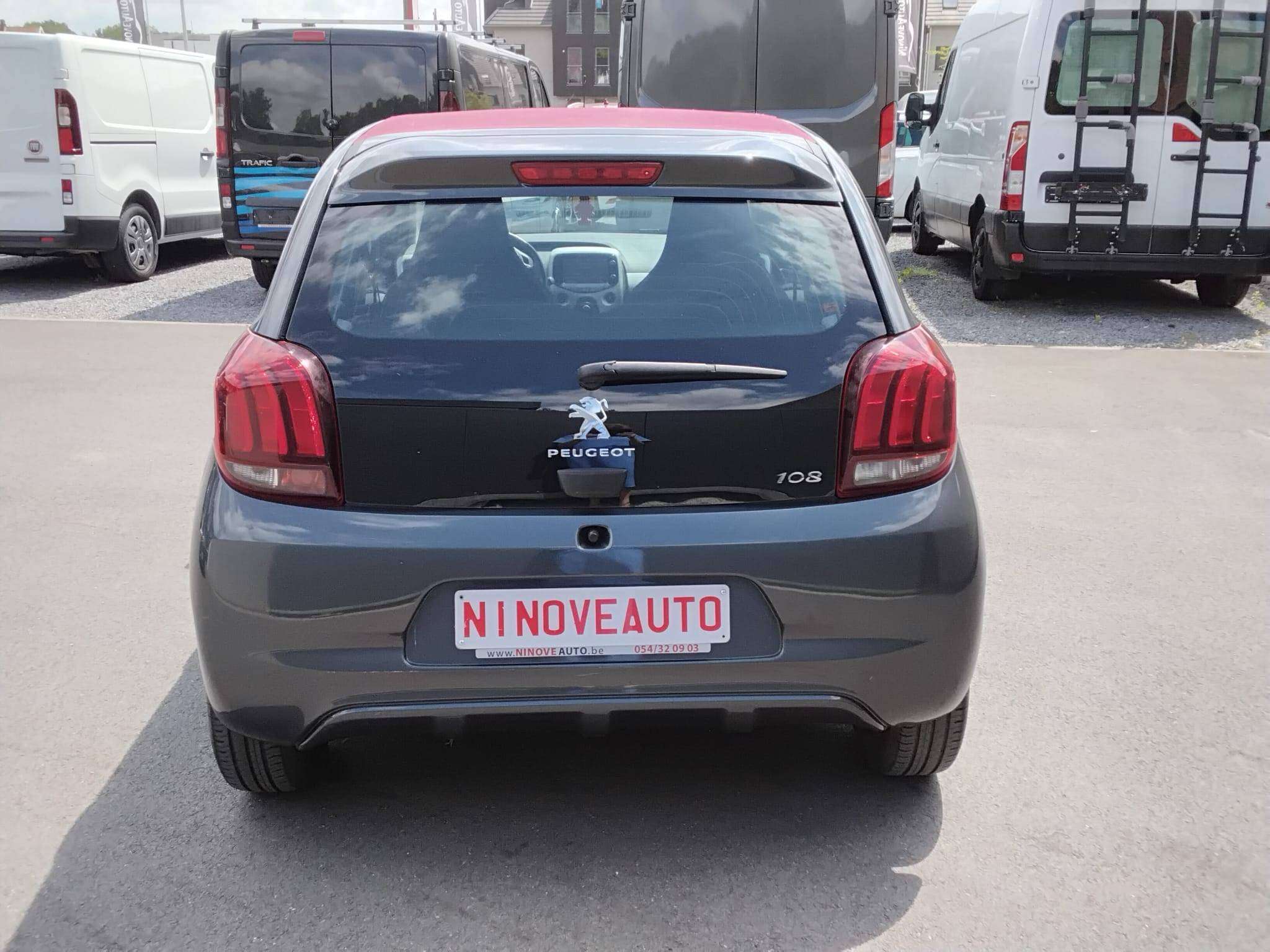 Peugeot 108 1.0  CABRIO BLUETOOTH  1STE EIGENAAR  63000KM