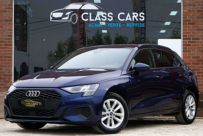 Audi A3 30 TDi 2.0 NAVI PDC CARPLAY CARNET COMPLET EURO 6d