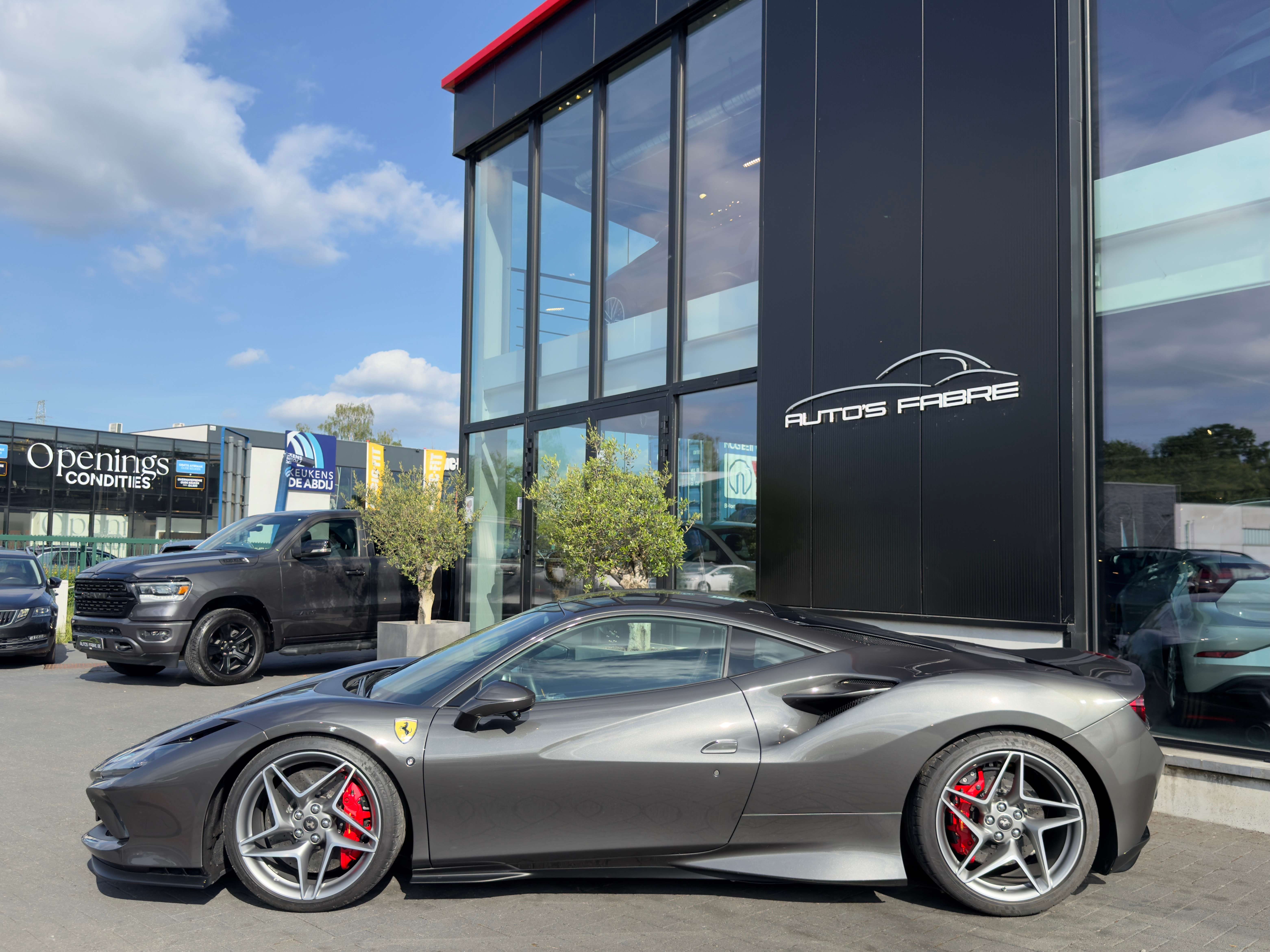 Ferrari F8 Tributo PPF l Matt carbon l Race seats l Ferrari approved