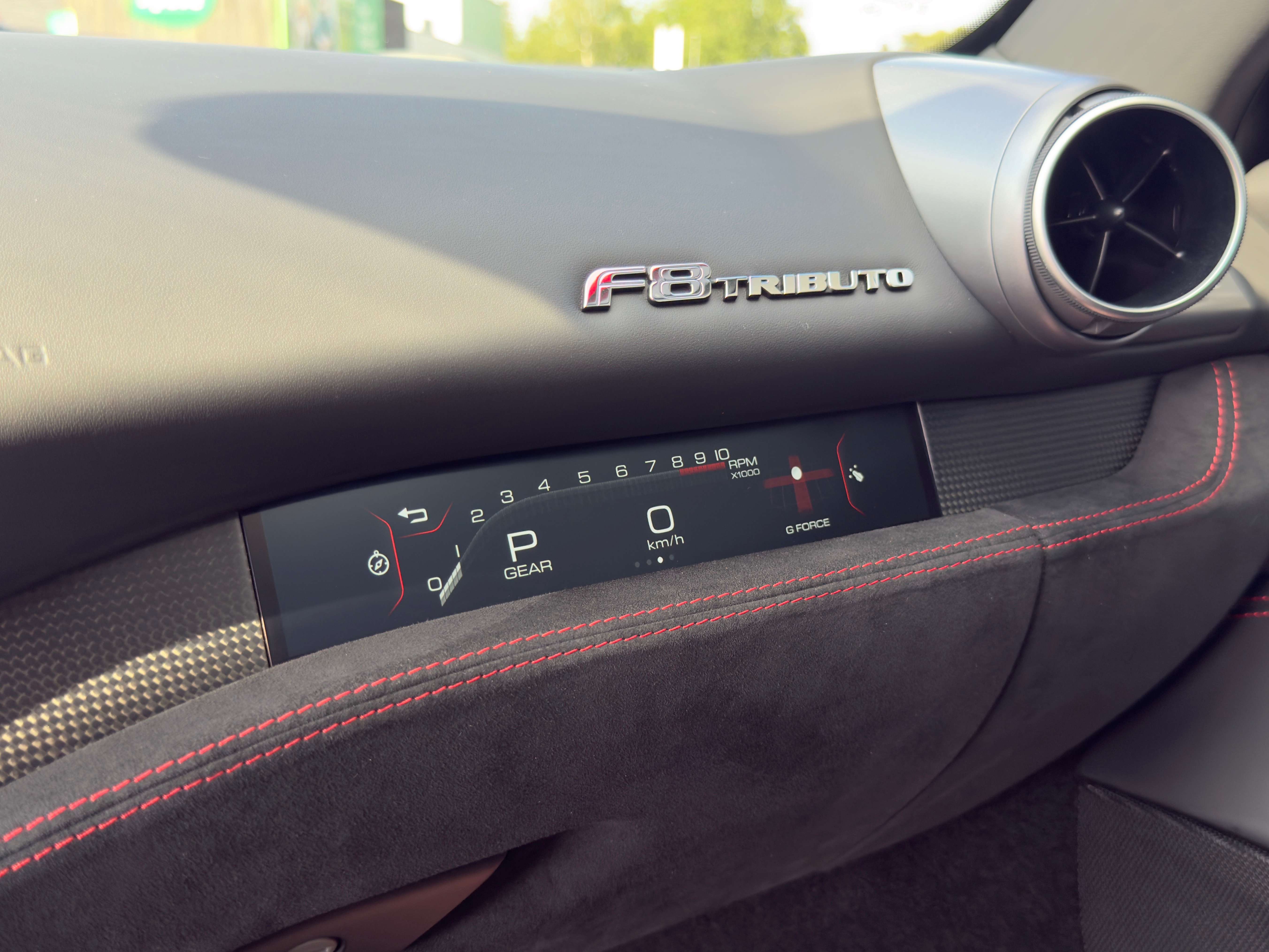 Ferrari F8 Tributo PPF l Matt carbon l Race seats l Ferrari approved