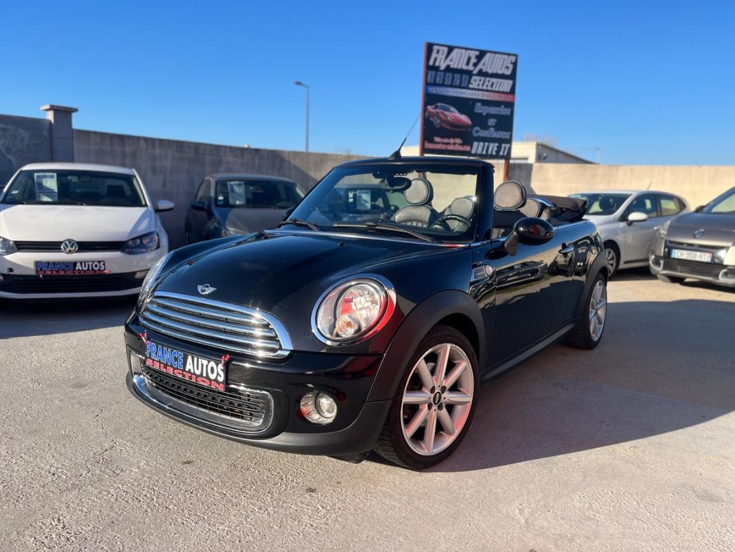 Mini Mini CABRIOLET 1.6 120 CH - MODE SPORT PACK CUIR | ENTIÈREMENT RÉVISÉE ET GARANTIE 12 MOIS