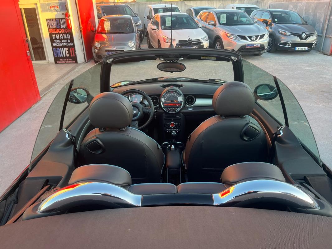Mini Mini CABRIOLET 1.6 120 CH - MODE SPORT PACK CUIR | ENTIÈREMENT RÉVISÉE ET GARANTIE 12 MOIS
