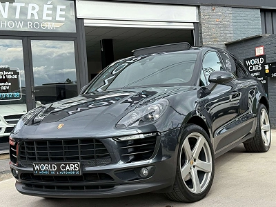 Porsche Macan 2.0 Turbo PDK SPORT DESIGN - PACK CHRONO- TOIT PANO - EXHAUST SPORT - CAMERA - LINE ASSIST - FULL OPTIONS- CARNET COMPLET