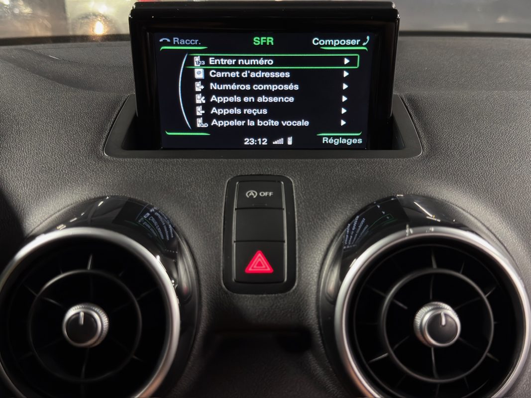 Audi A1 PHASE 2 SPORTBACK 1.4 TFSI 125 Cv 5 PORTES / 39 500 Kms - GARANTIE 1 AN