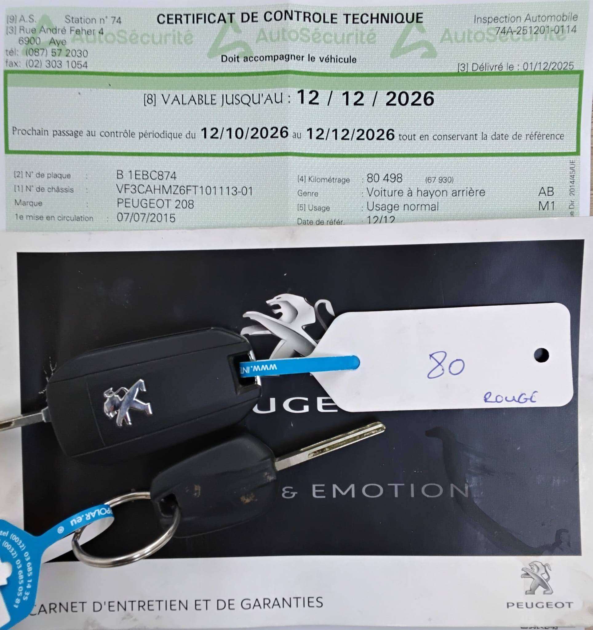 Peugeot 208 1.2i PureTech 1STE EIGENAAR AIRCO CRUISE