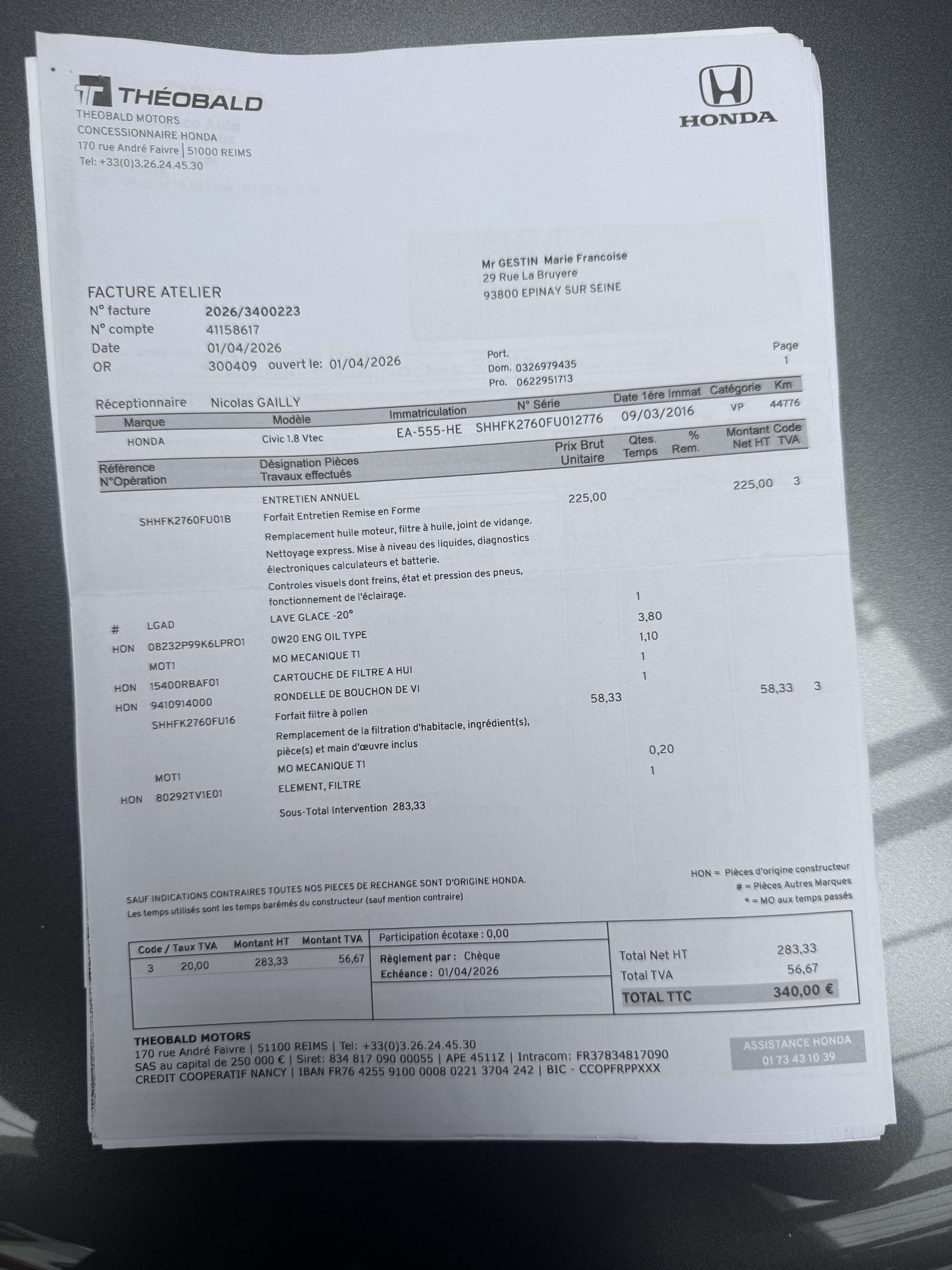 Honda Civic Civic 1.8i Executive