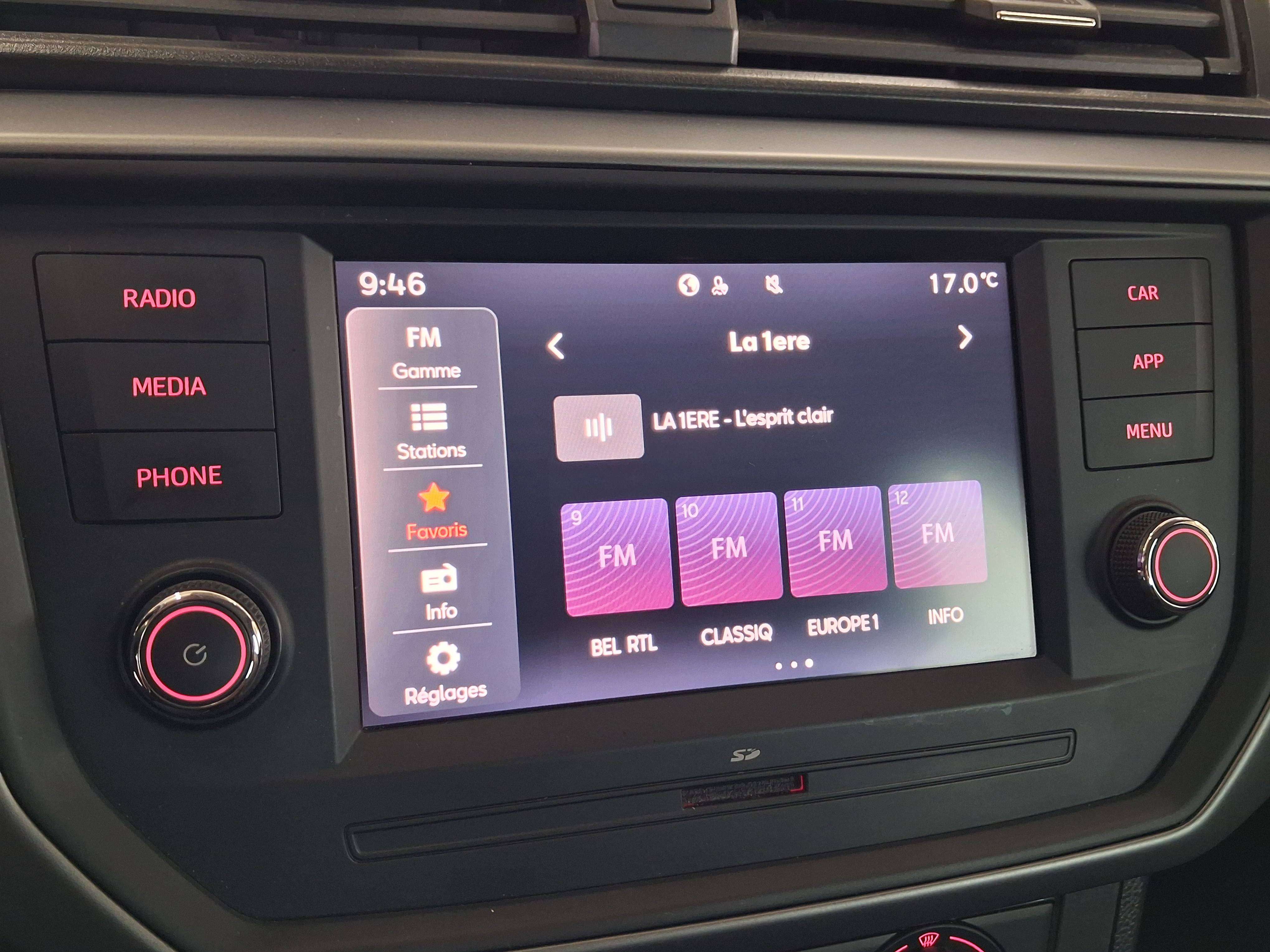 SEAT Ibiza Ibiza 1.0i MPI Style (EU6AP) / 1 ER PROP / CARPLAY / GARANTIE