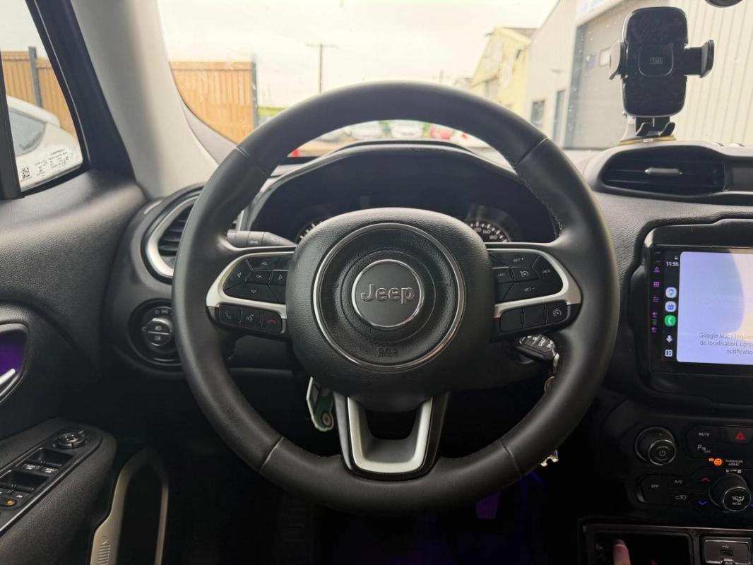 Jeep Renegade 1.6 MULTIJET 120 LIMITED 2WD START-STOP ENTRETIEN A JOUR-CARPLAY-CAMERA DE RECUL