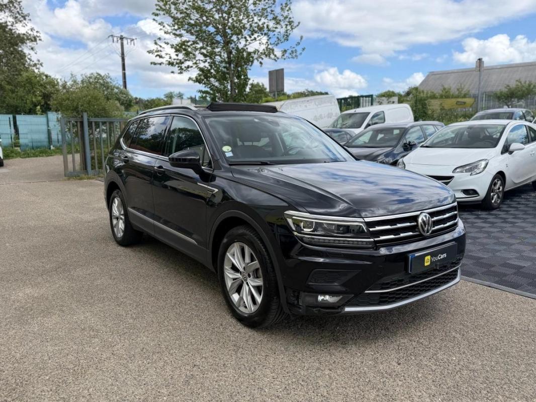 Volkswagen Tiguan ALLSPACE 2.0 TDI 150 CARAT DSG 7 PLACES- ENTRETIEN COMPLET VW-TOIT OUVRANT-CARPLAY