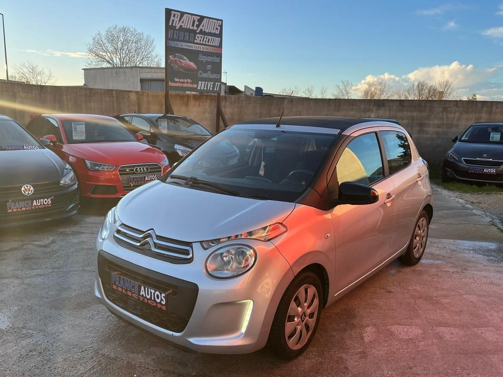 Citroen C1 PHASE 3 1.0L70 CH TOIT OUVRANT | ENTIÈREMENT REVISÉE & GARANTIE 12 MOIS EN EUROPE