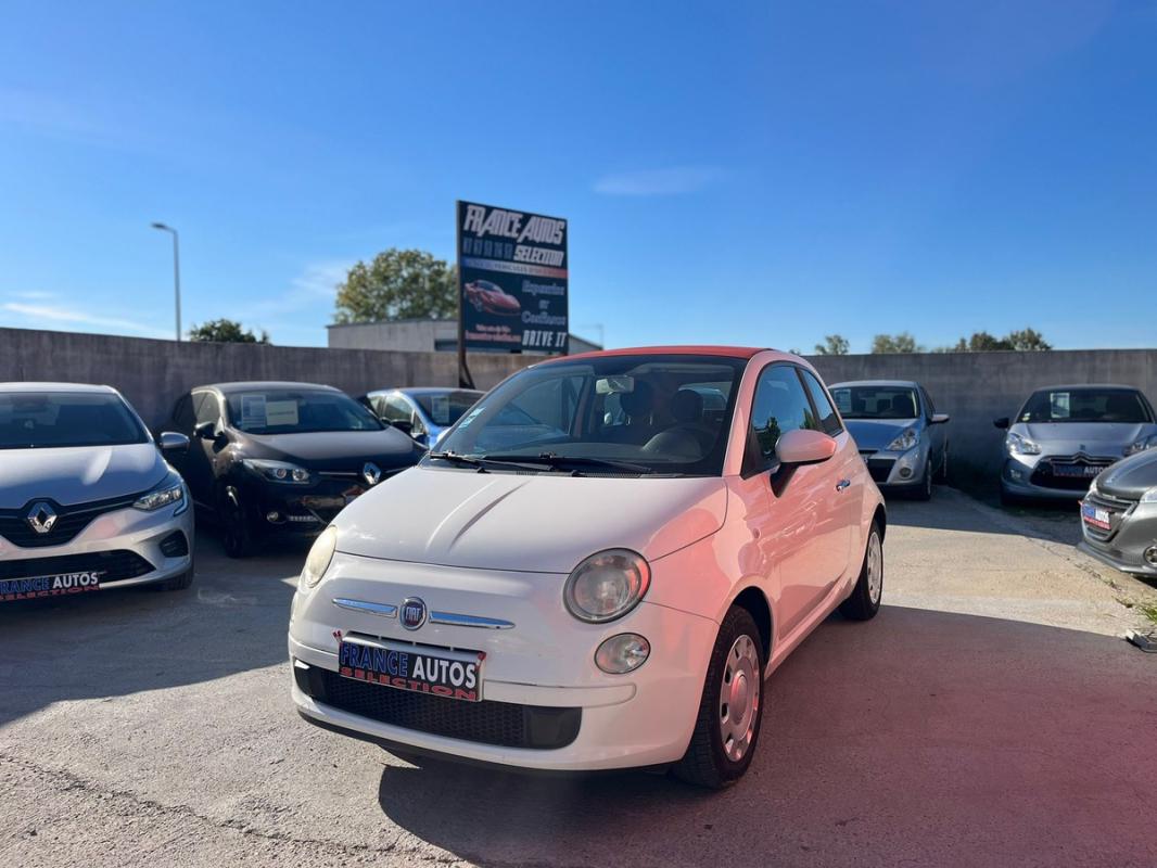 Fiat 500 1.2 70 CH CABRIOLET ESSENCE ENTIÈREMENT RÉVISÉE & GARANTIE 12 MOIS EN EUROPE