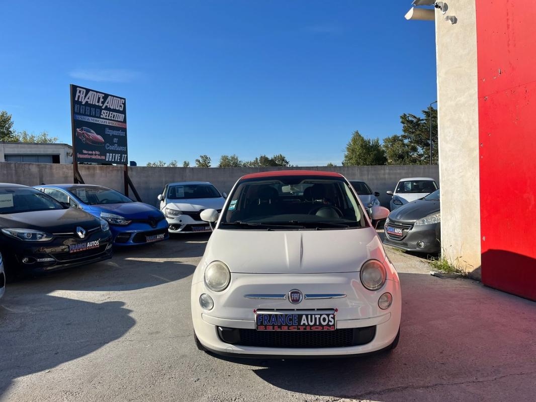 Fiat 500 1.2 70 CH CABRIOLET ESSENCE ENTIÈREMENT RÉVISÉE & GARANTIE 12 MOIS EN EUROPE